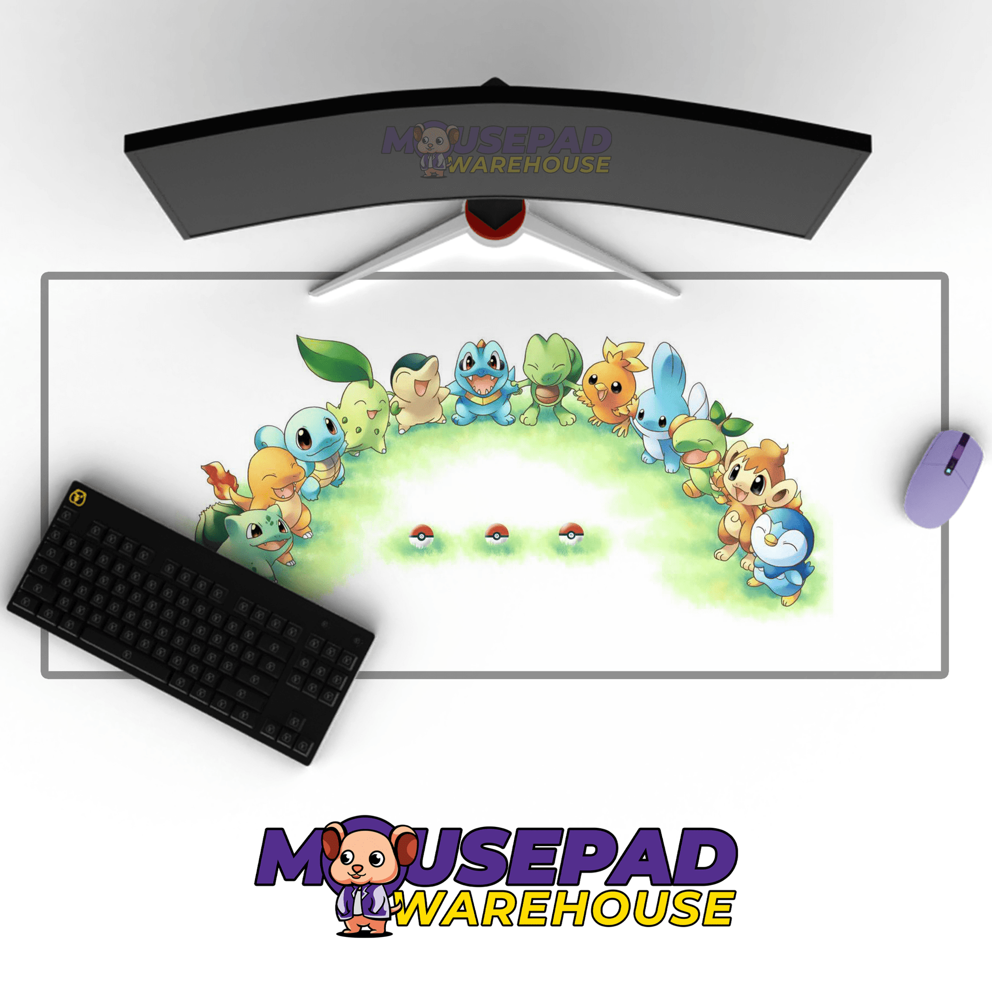 Pokemon TV Show Mousepad 686170 - Mousepad Warehouse