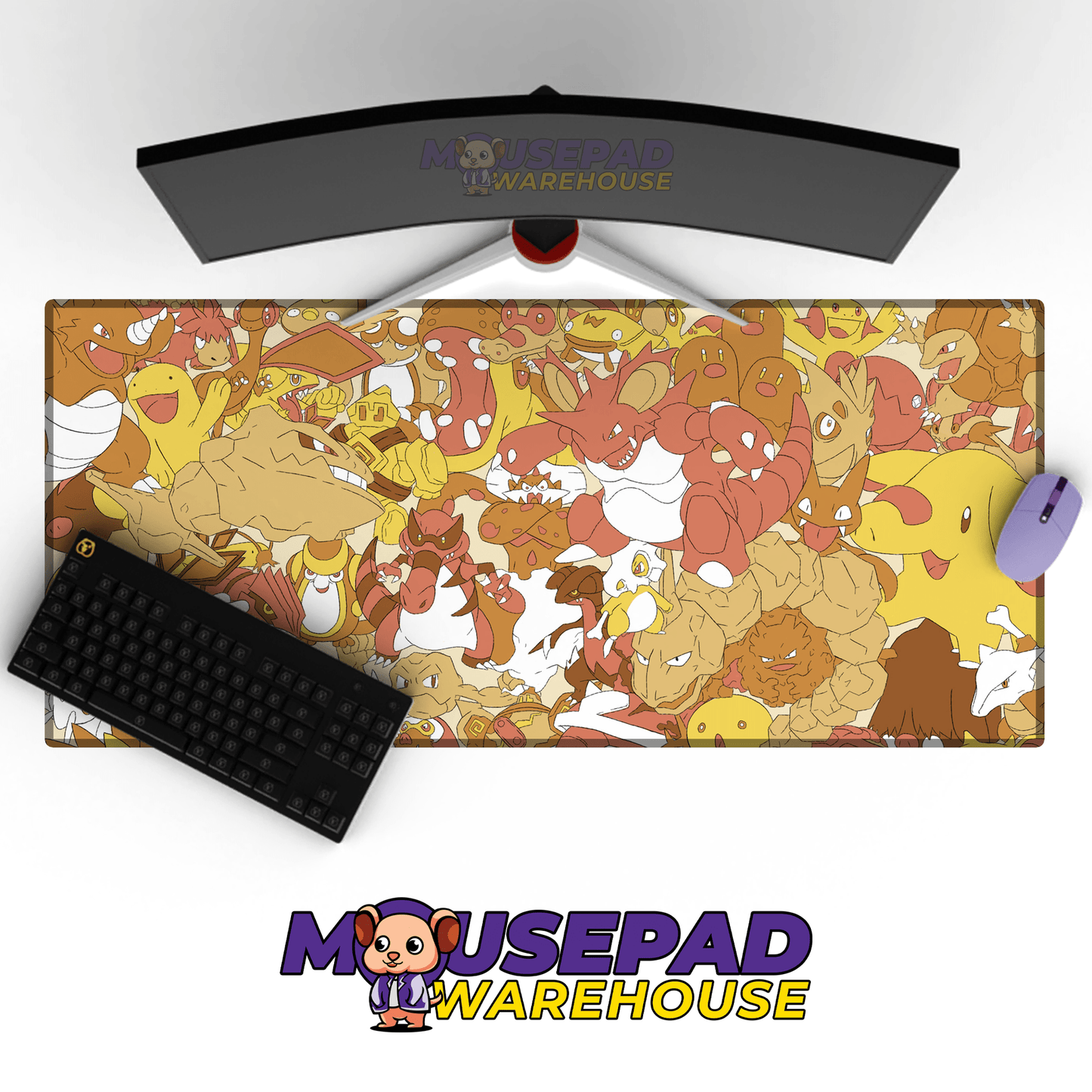 Pokemon TV Show Mousepad 723278 - Mousepad Warehouse