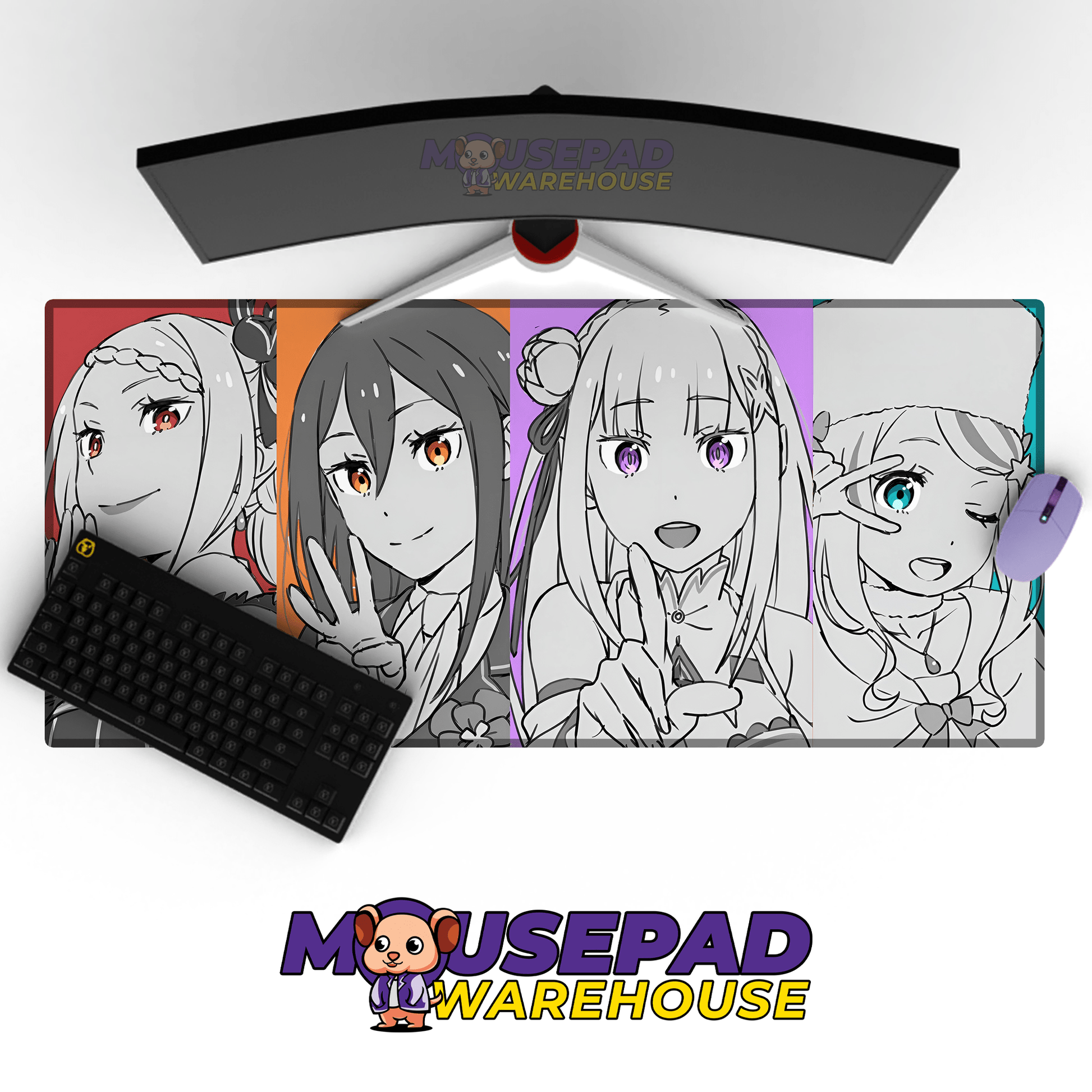 Re:Zero Starting Life in Another World Anime Mousepad 1378803 - Mousepad Warehouse