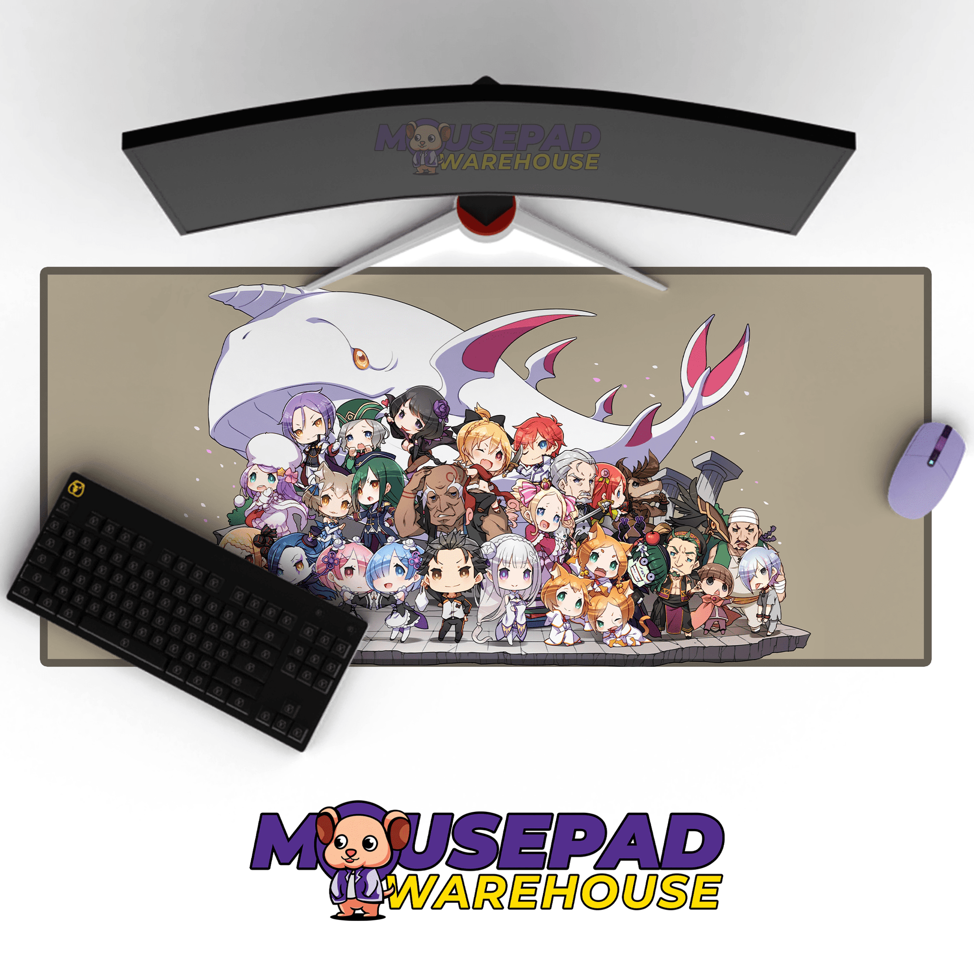 Re:Zero Starting Life in Another World Anime Mousepad 739418 - Mousepad Warehouse