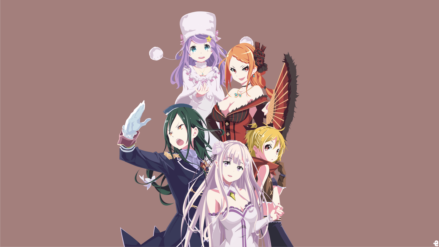 Re:Zero Starting Life in Another World Anime Mousepad 831076 - Mousepad Warehouse
