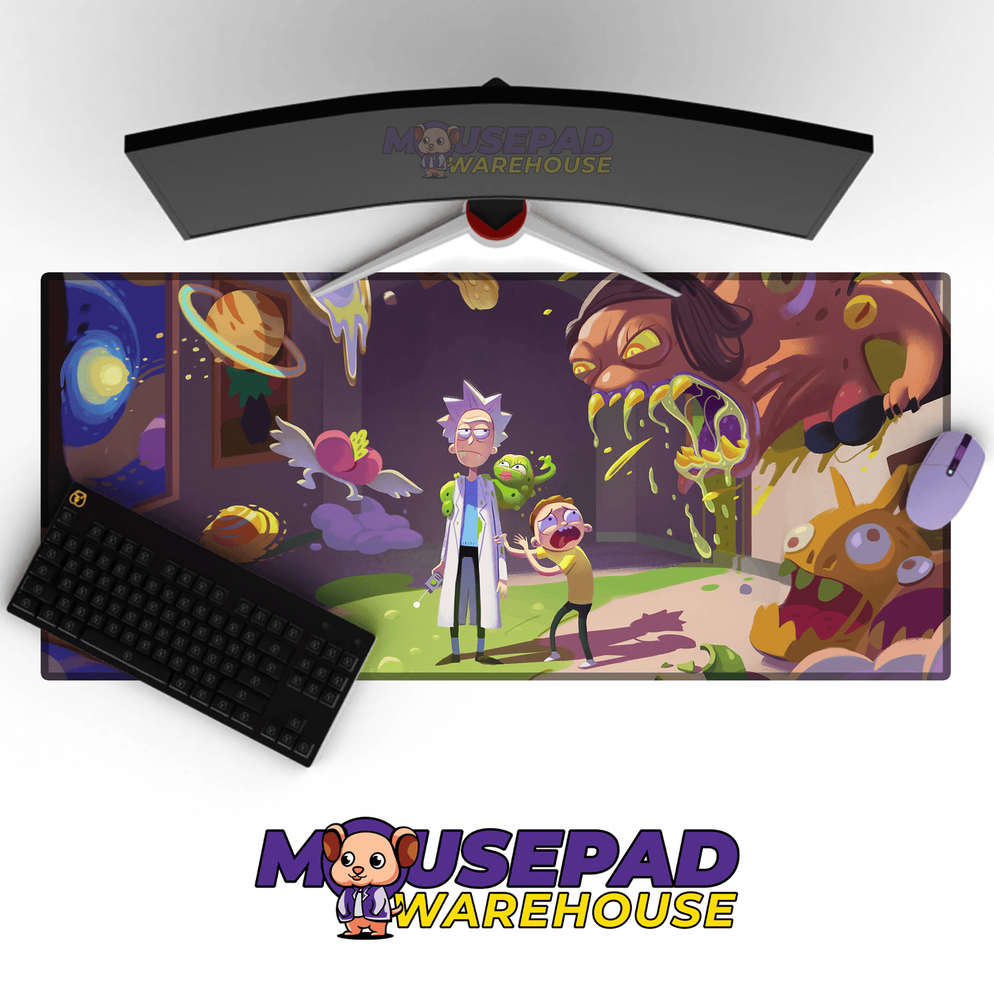 Rick and Morty TV Show Mousepad 1046786 - Mousepad Warehouse