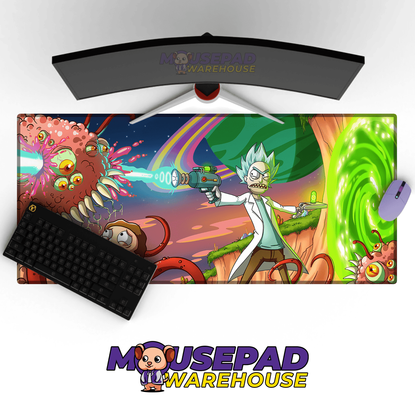 Rick and Morty TV Show Mousepad 1062176 - Mousepad Warehouse