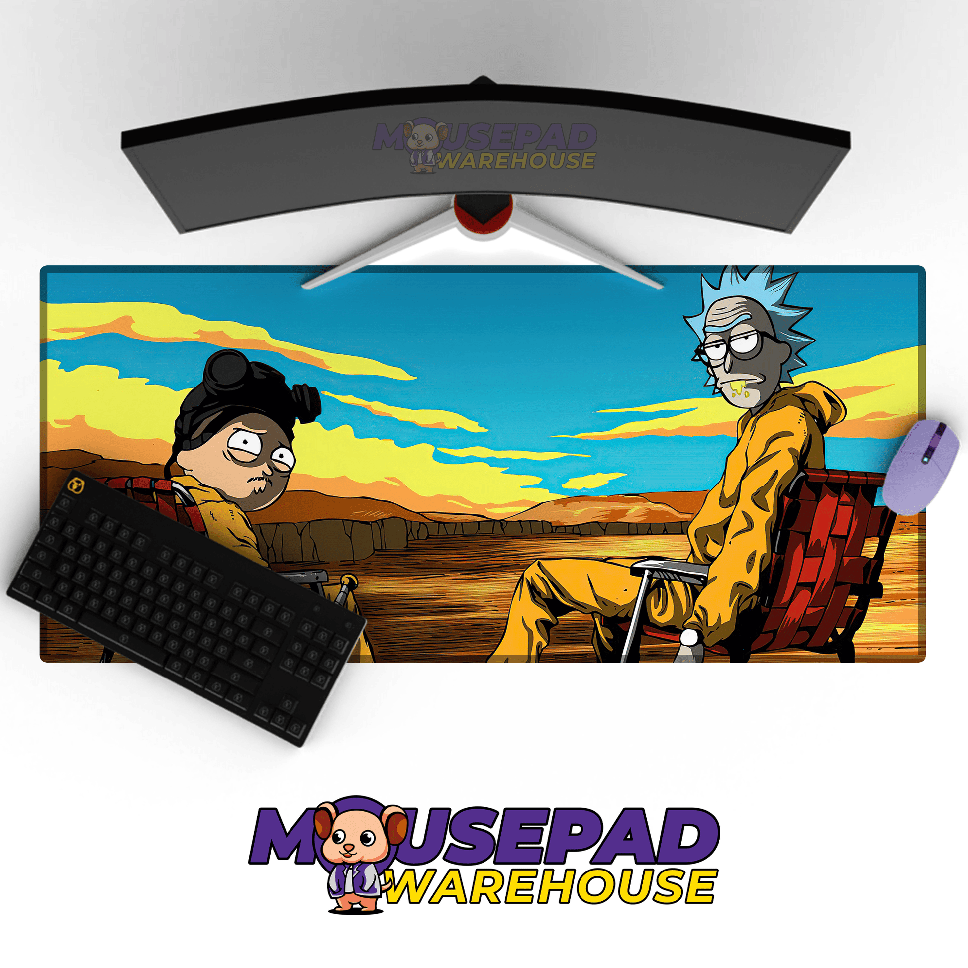 Rick and Morty TV Show Mousepad 1075646 - Mousepad Warehouse