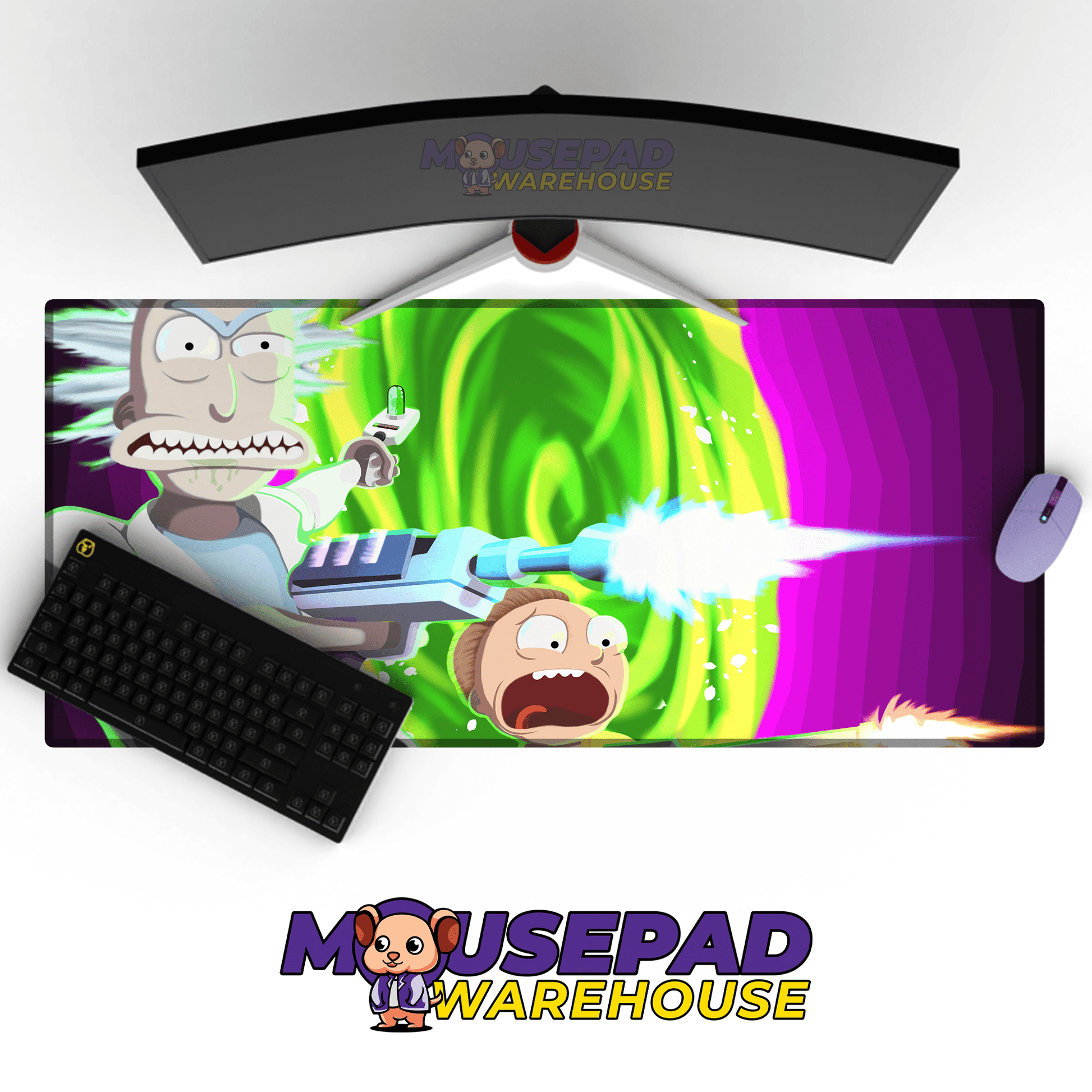 Rick and Morty TV Show Mousepad 1079494 - Mousepad Warehouse