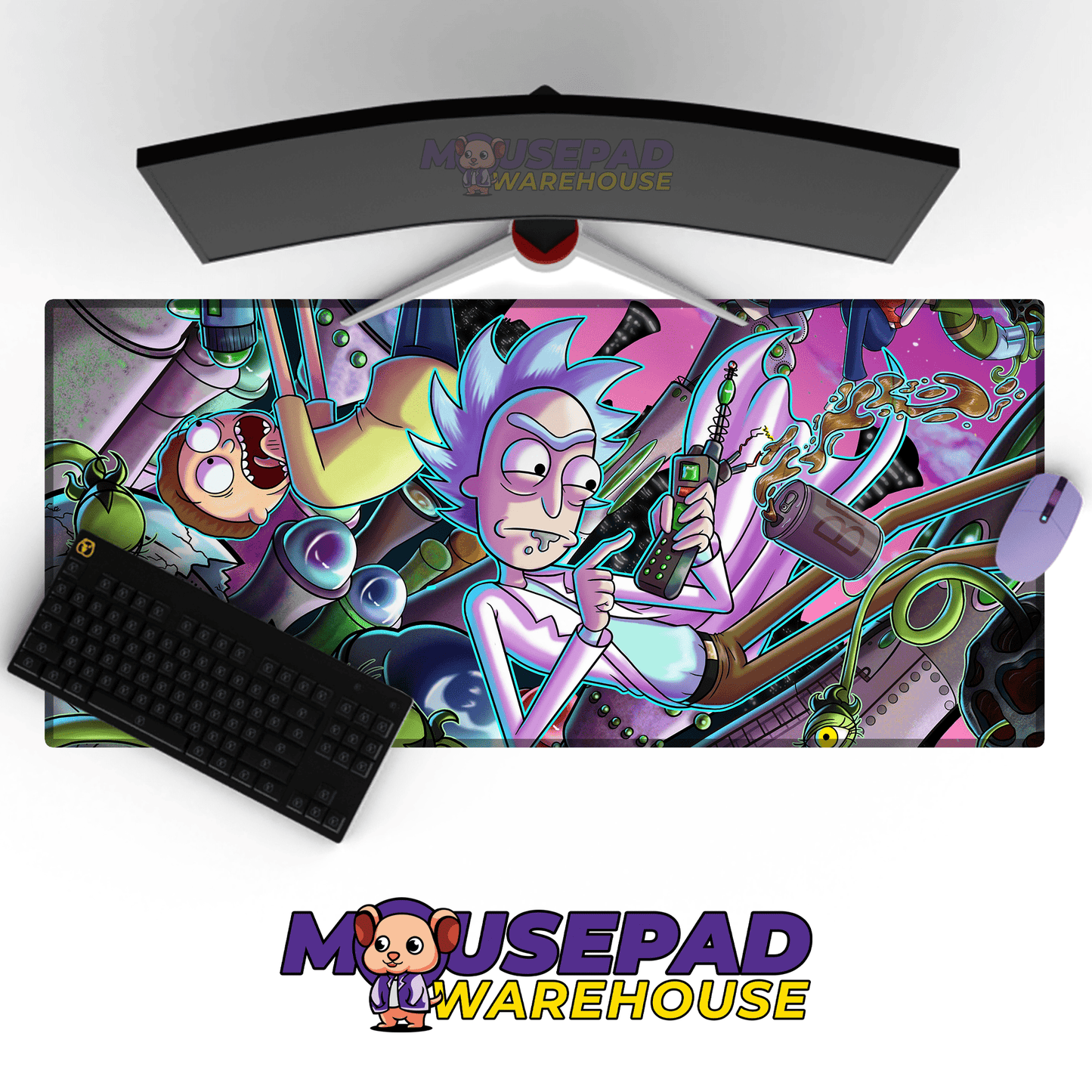 Rick and Morty TV Show Mousepad 1153272 - Mousepad Warehouse