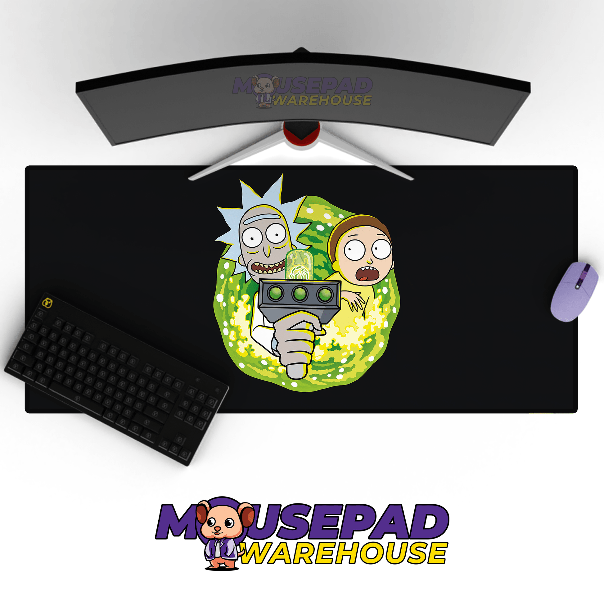 Rick and Morty TV Show Mousepad 1217454 - Mousepad Warehouse