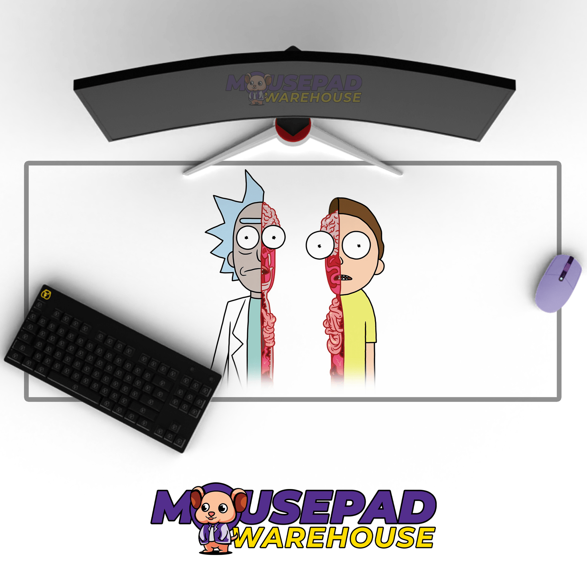 Rick and Morty TV Show Mousepad 1269709 - Mousepad Warehouse