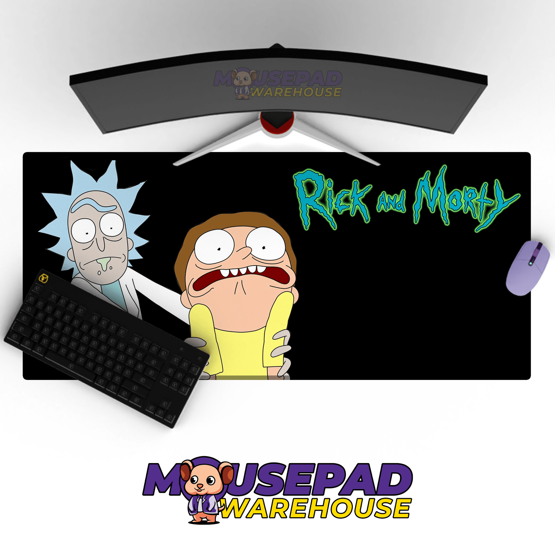 Rick and Morty TV Show Mousepad 1334908 - Mousepad Warehouse