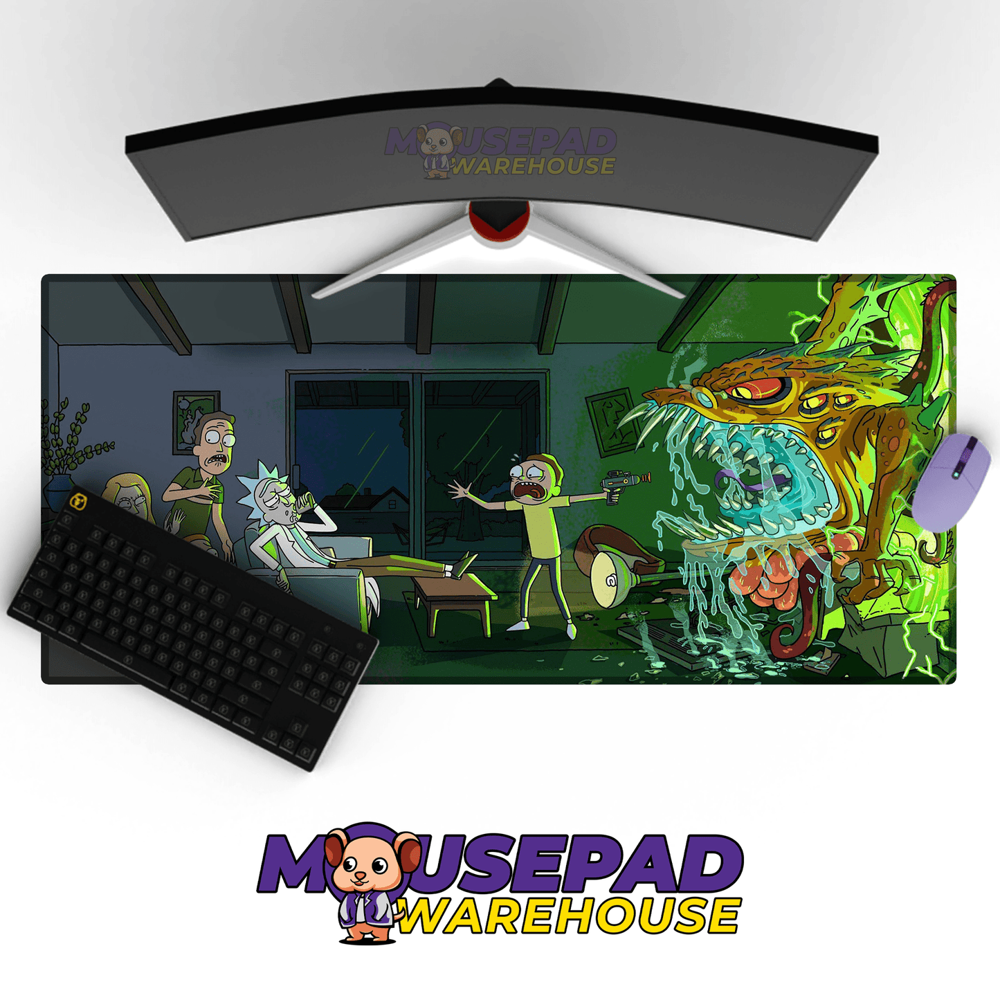 Rick and Morty TV Show Mousepad 1335148 - Mousepad Warehouse