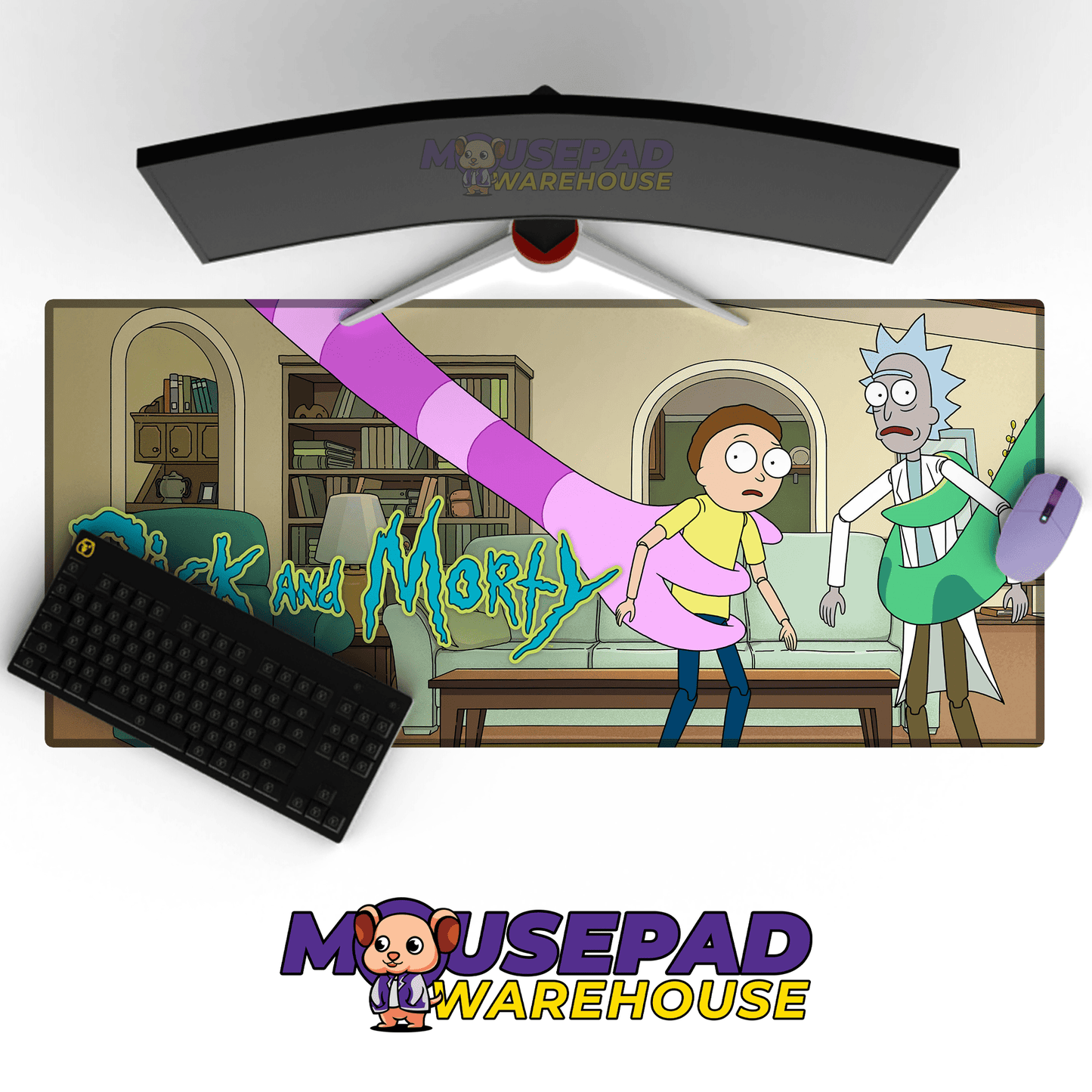 Rick and Morty TV Show Mousepad 1384311 - Mousepad Warehouse