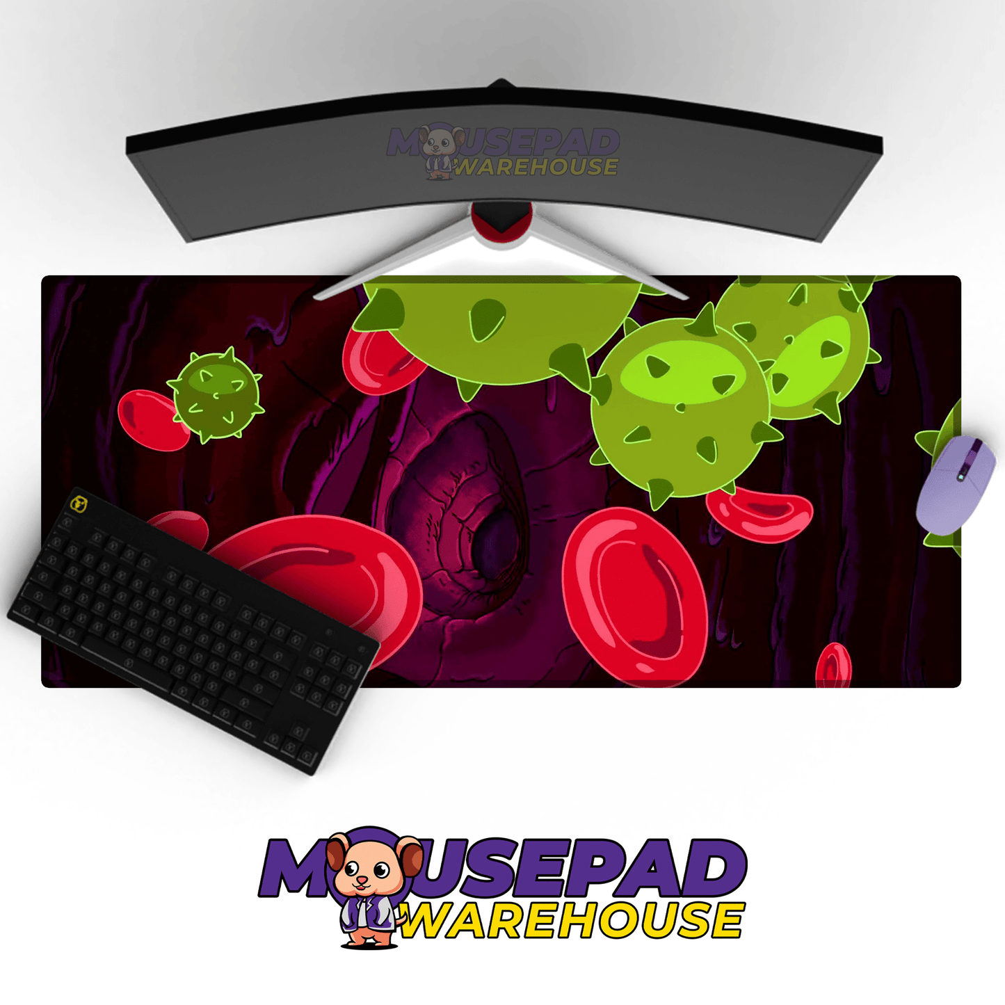 Rick and Morty TV Show Mousepad 633163 - Mousepad Warehouse