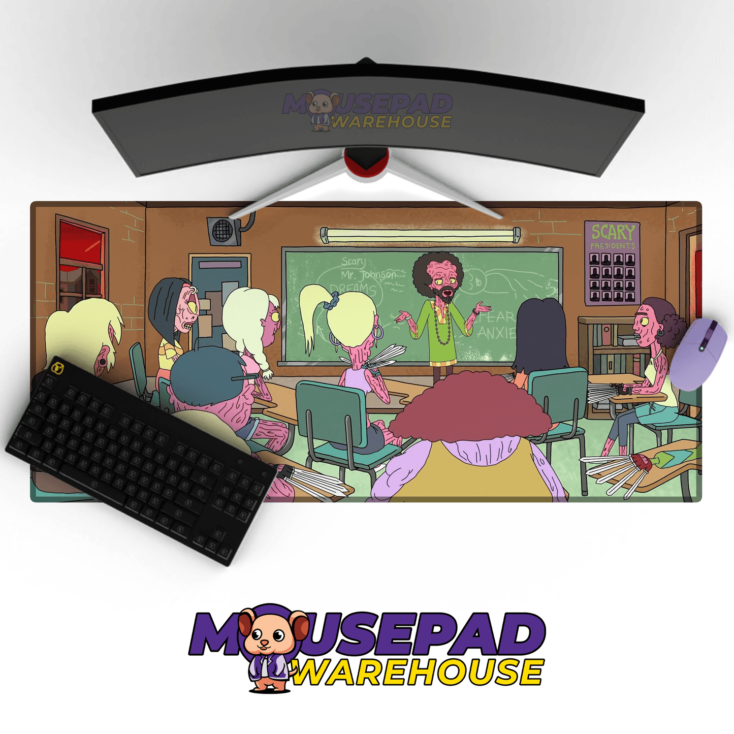 Rick and Morty TV Show Mousepad 633230 - Mousepad Warehouse