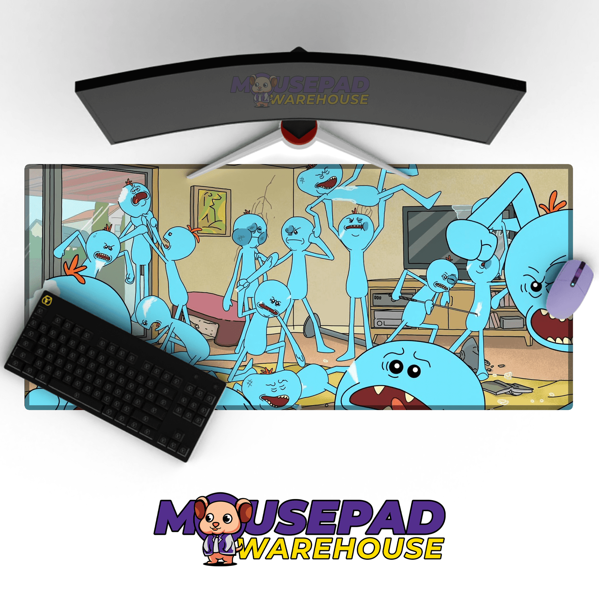 Rick and Morty TV Show Mousepad 633244 - Mousepad Warehouse