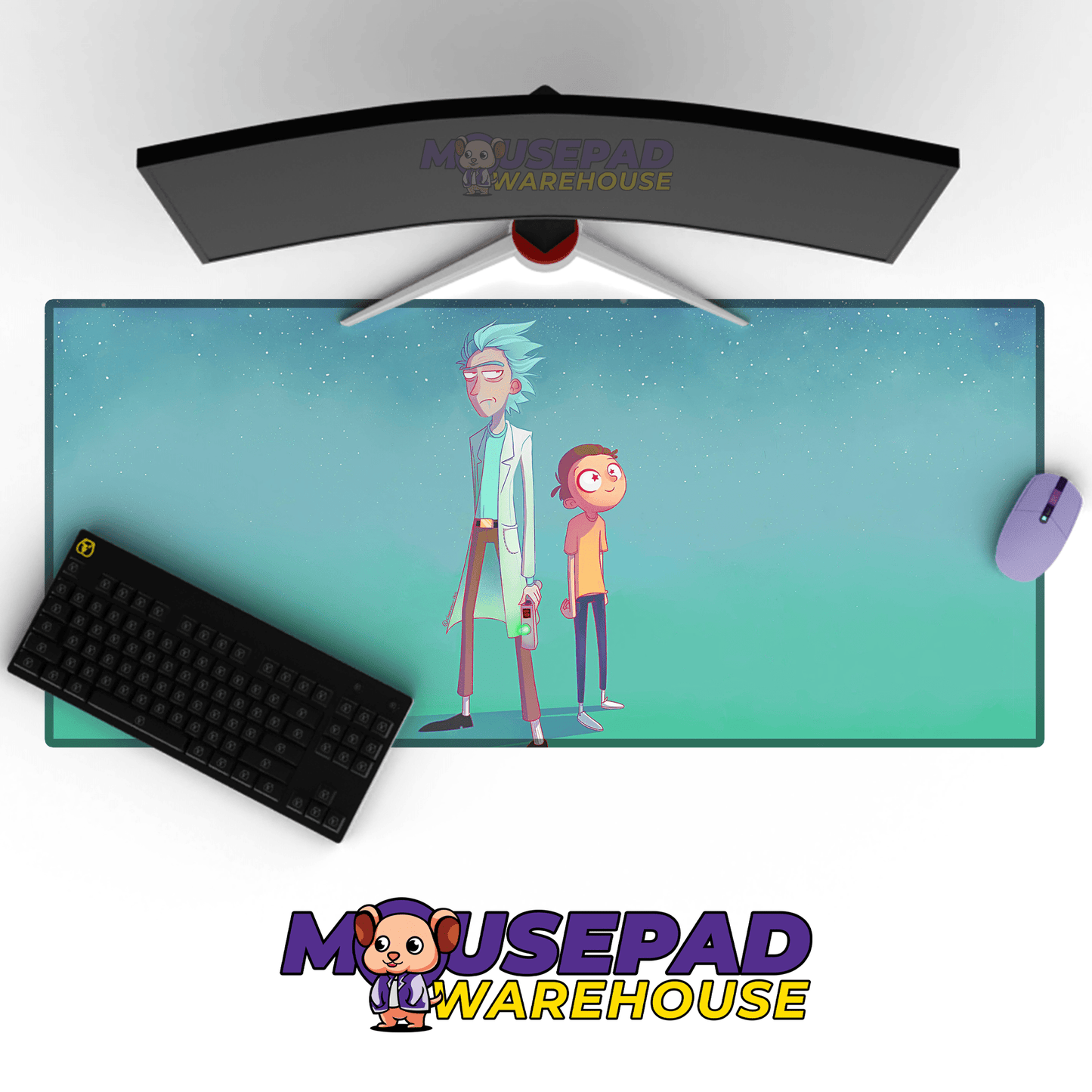 Rick and Morty TV Show Mousepad 751400 - Mousepad Warehouse