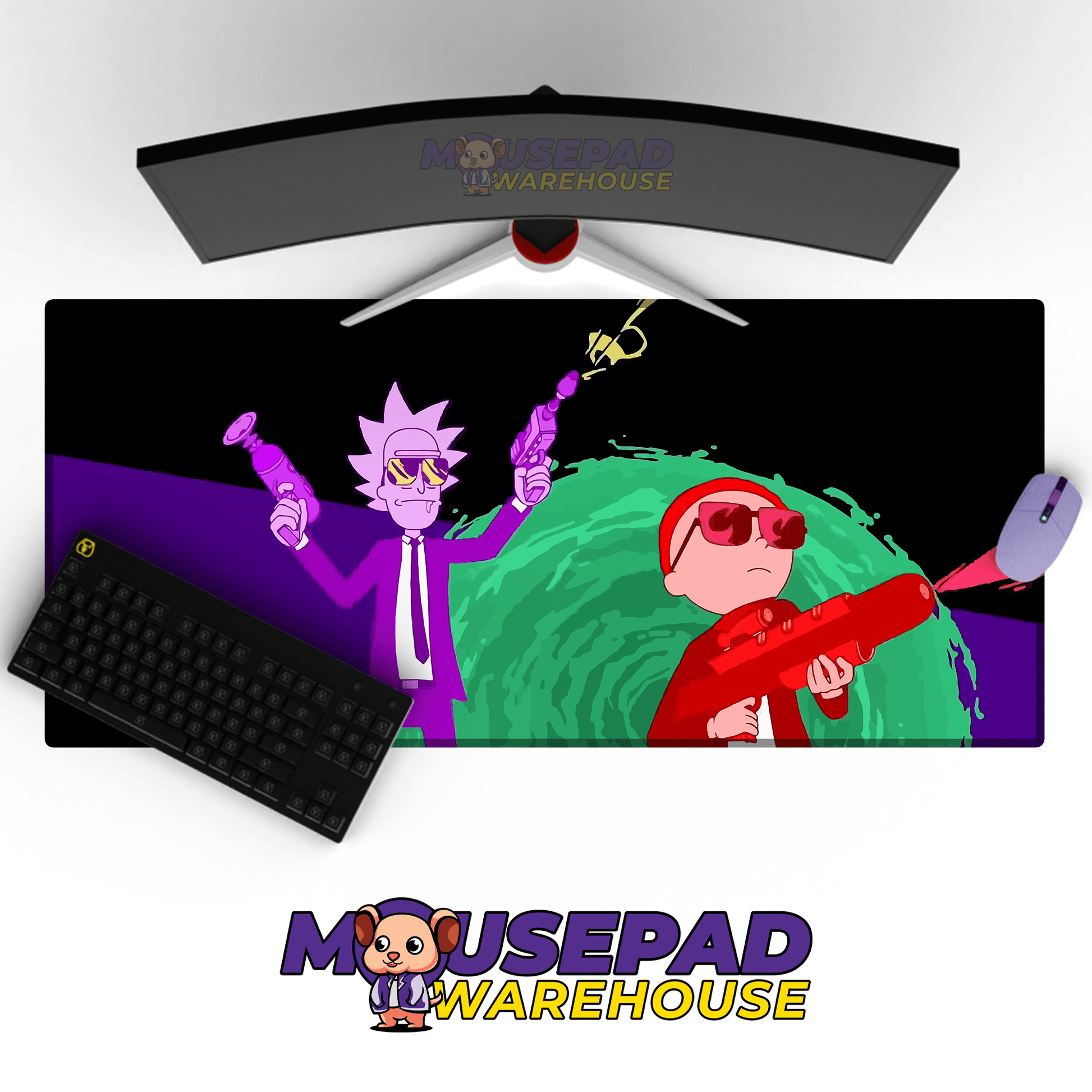 Rick and Morty TV Show Mousepad 909646 - Mousepad Warehouse