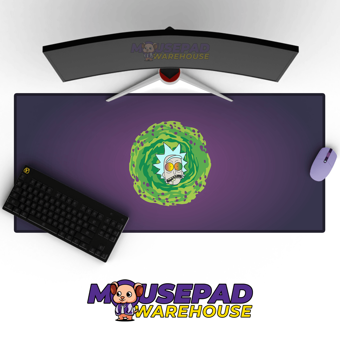 Rick and Morty TV Show Mousepad 914709 - Mousepad Warehouse