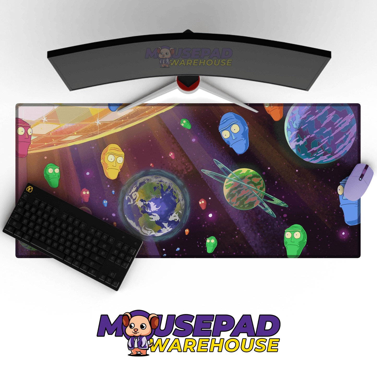 Rick and Morty TV Show Mousepad 924300 - Mousepad Warehouse