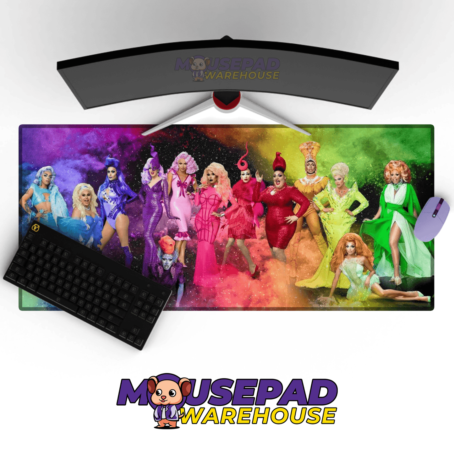 RuPaul’s Drag Race TV Show Mousepad 662522 - Mousepad Warehouse