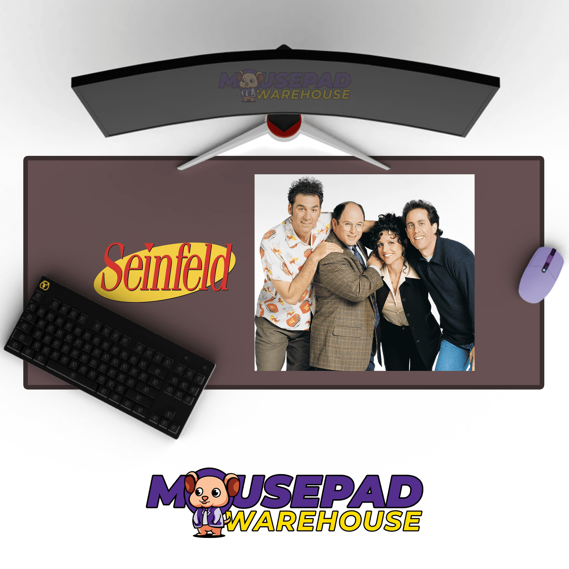 Seinfeld TV Show Mousepad 1242499 - Mousepad Warehouse