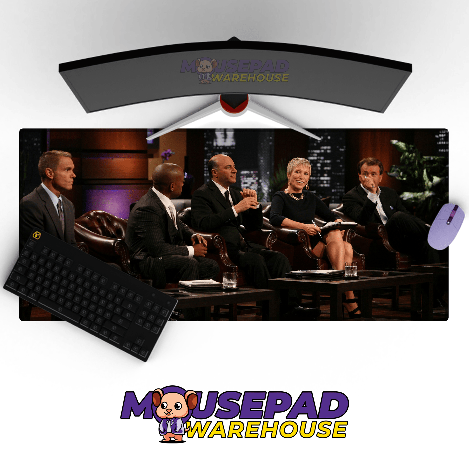 Shark Tank TV Show Mousepad 490981 - Mousepad Warehouse