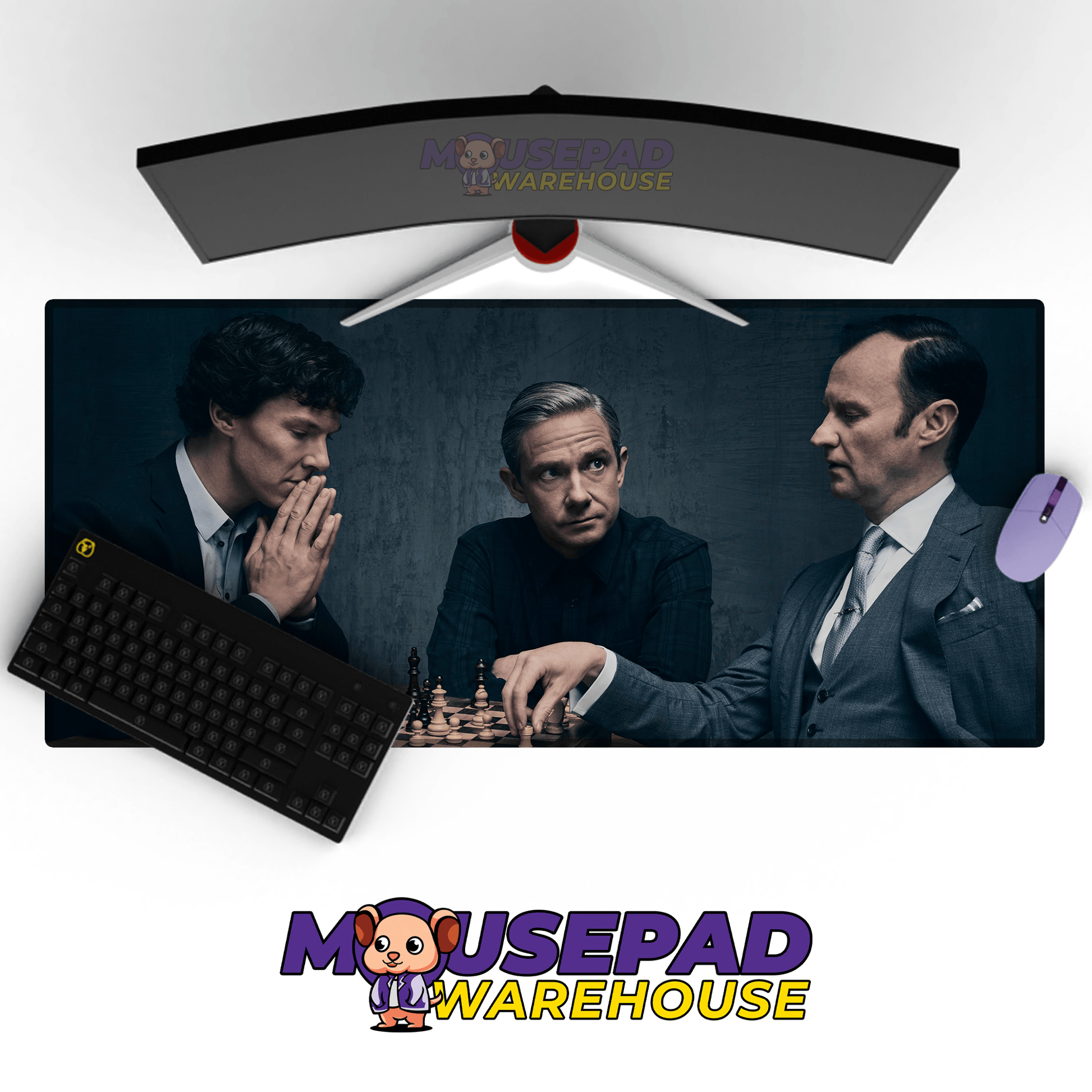 Sherlock TV Show Mousepad 1060105 - Mousepad Warehouse