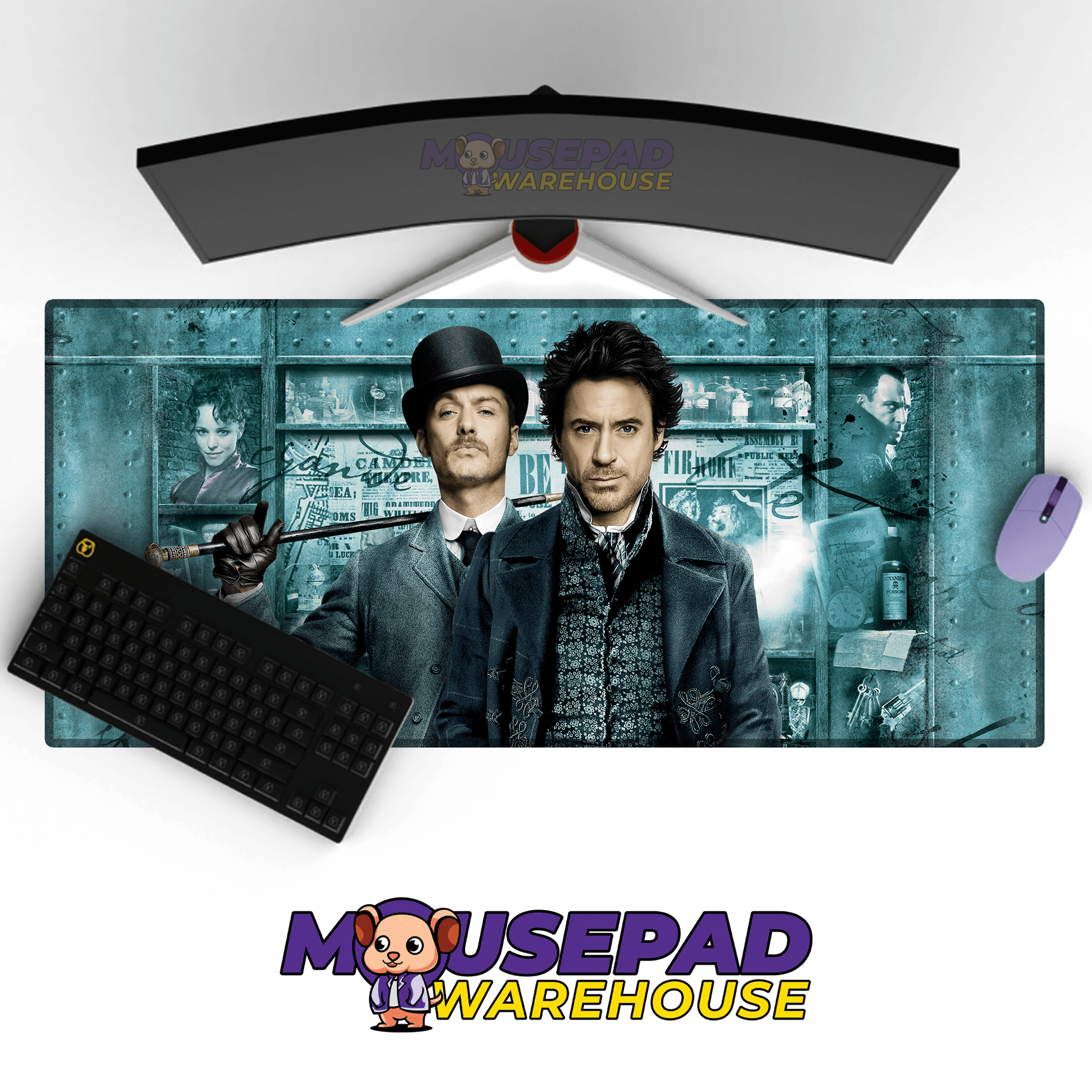 Sherlock TV Show Mousepad 1109853 - Mousepad Warehouse