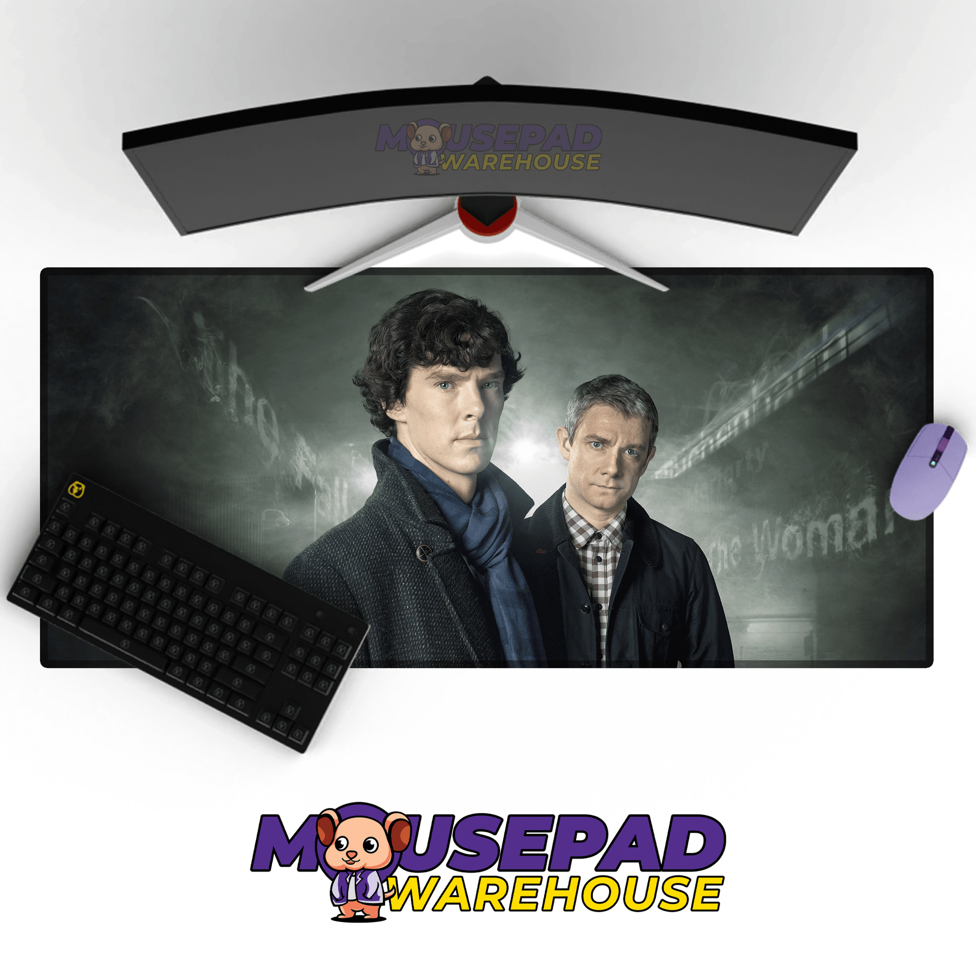 Sherlock TV Show Mousepad 1135389 - Mousepad Warehouse