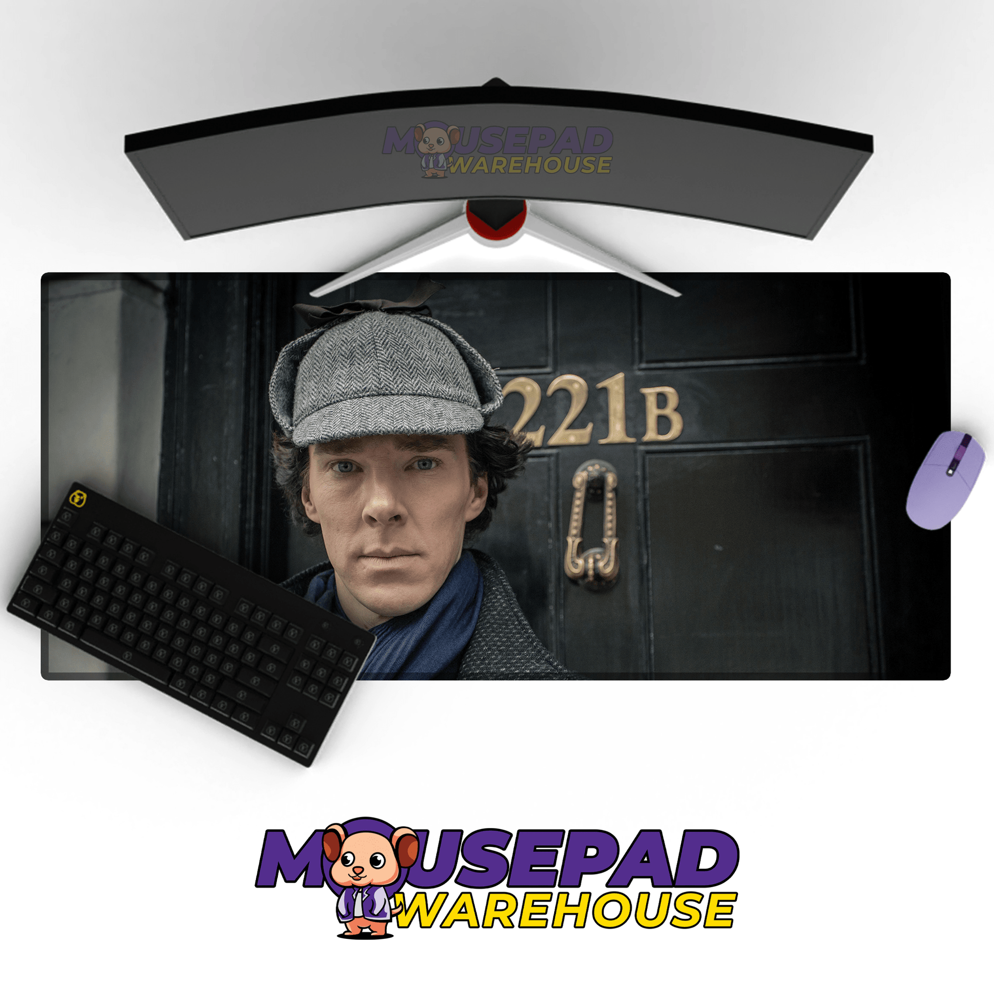 Sherlock TV Show Mousepad 518304 - Mousepad Warehouse