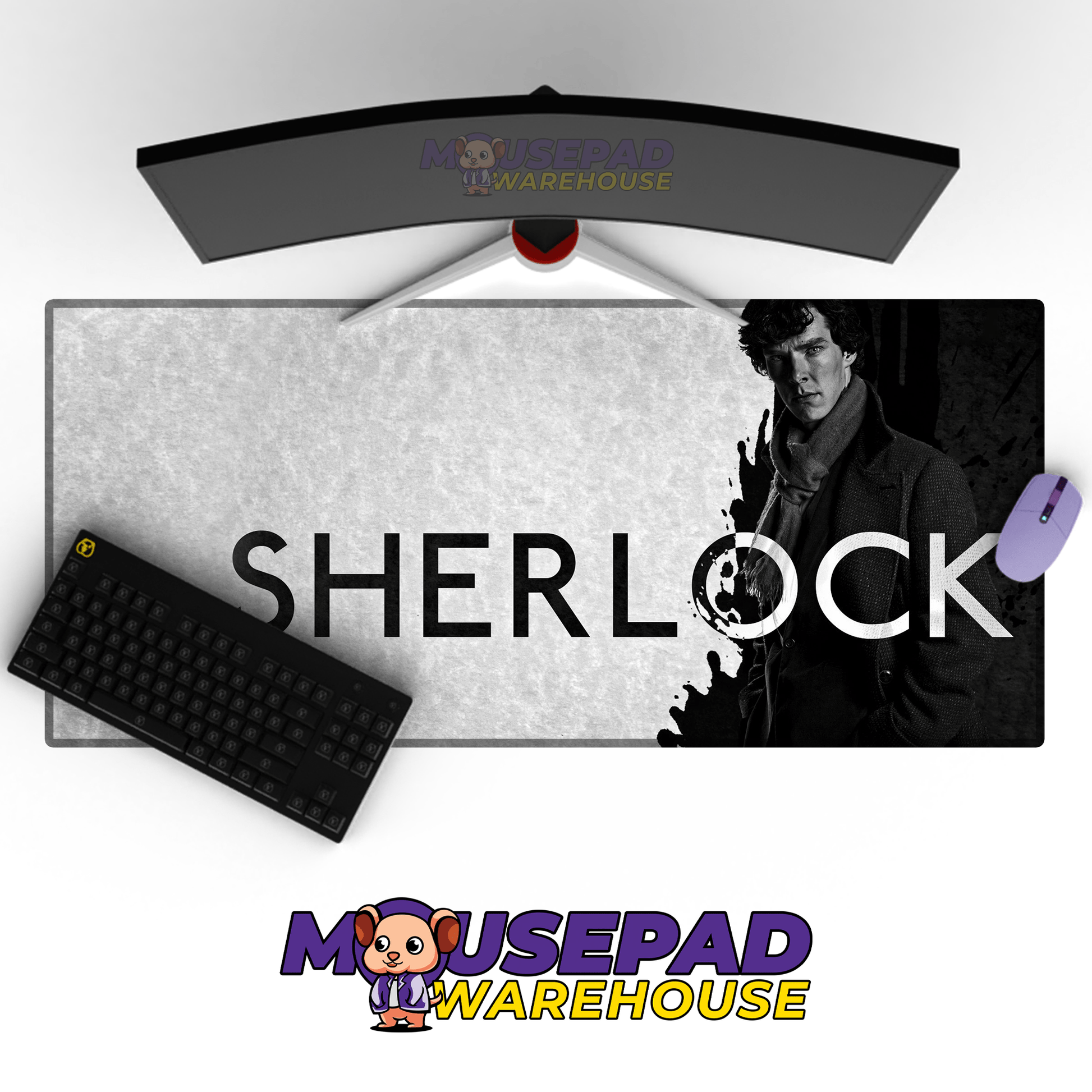 Sherlock TV Show Mousepad 858312 - Mousepad Warehouse