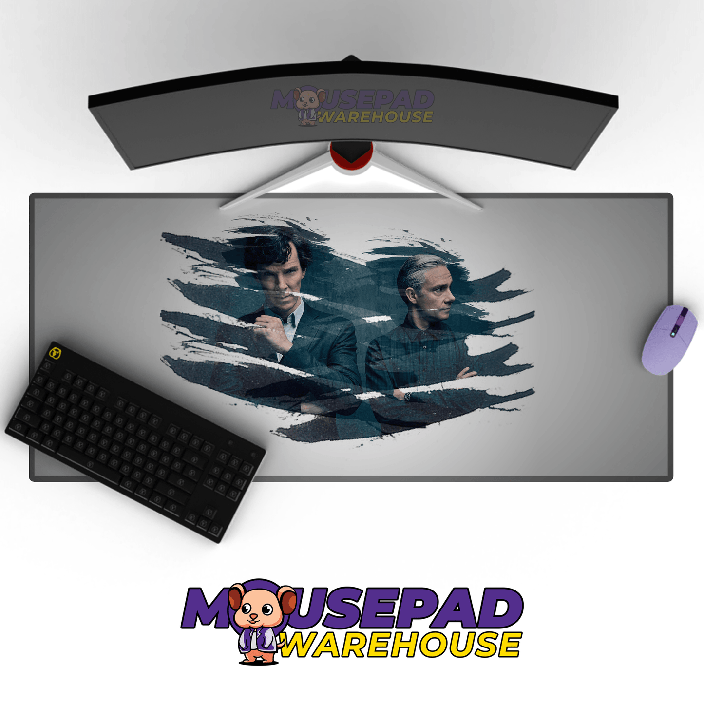 Sherlock TV Show Mousepad 869853 - Mousepad Warehouse