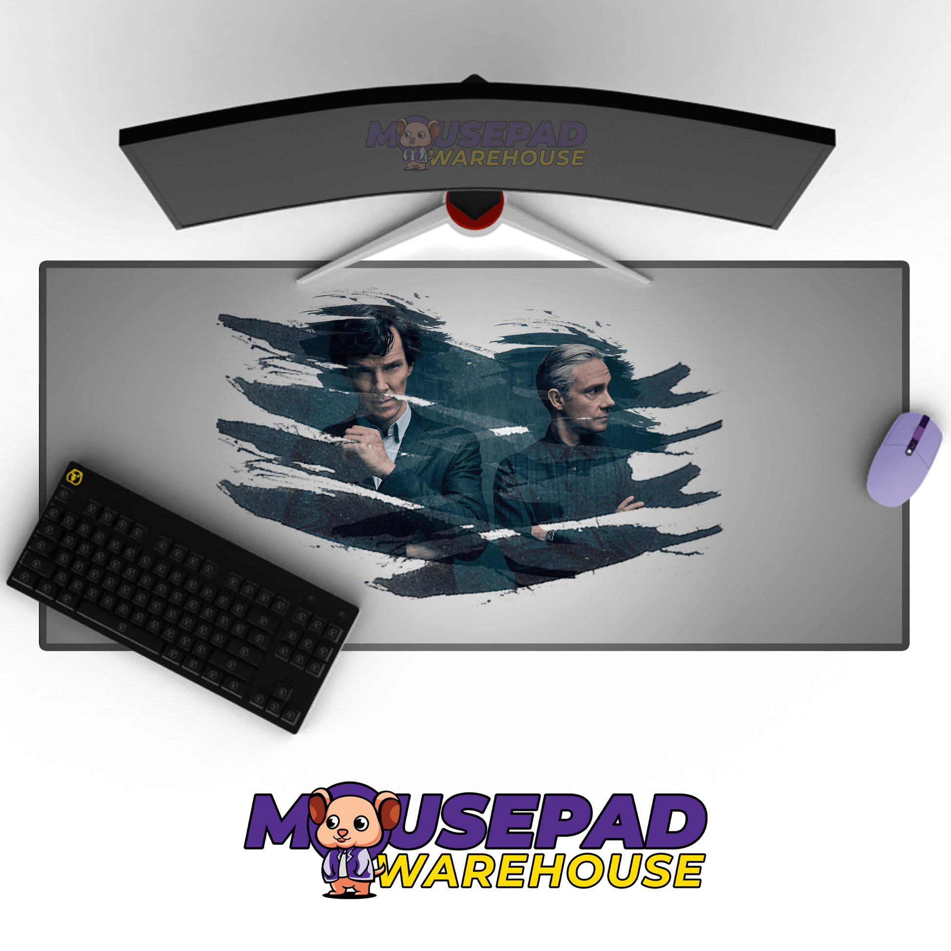 Sherlock TV Show Mousepad 869853 - Mousepad Warehouse