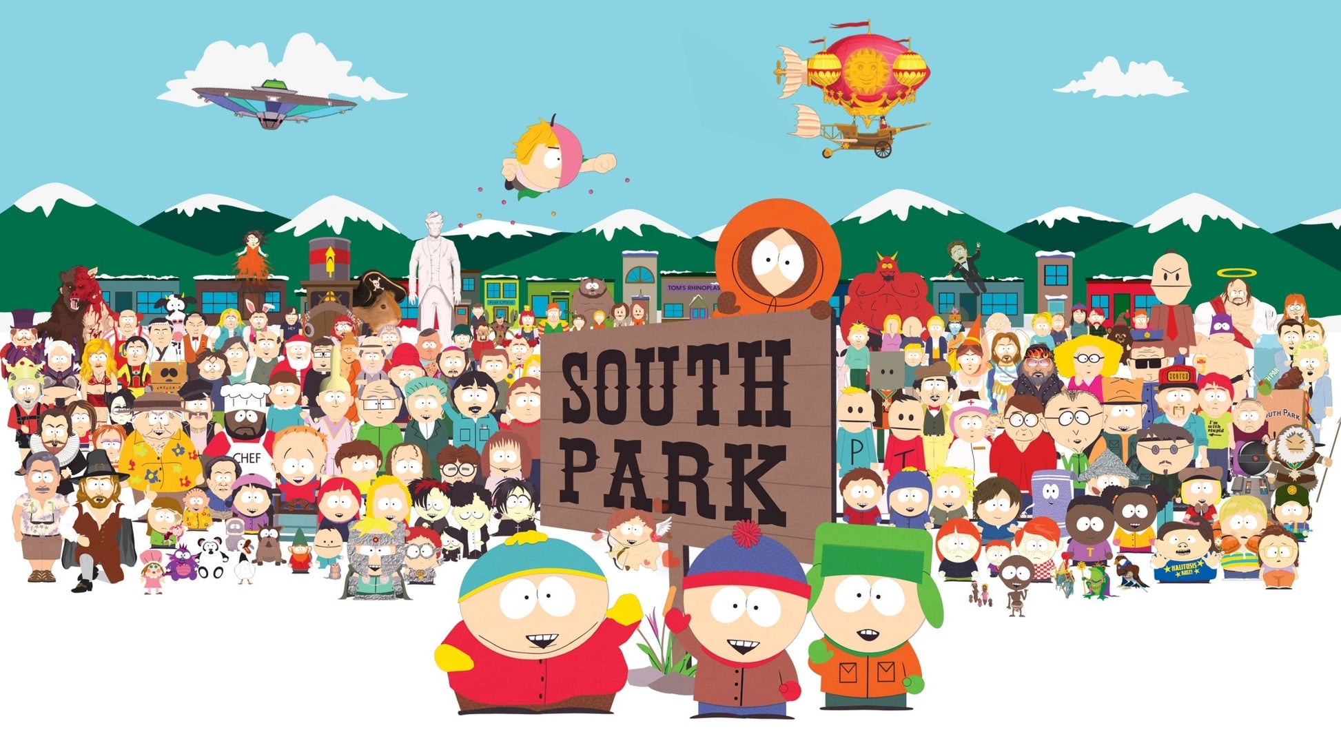 South Park TV Show Mousepad 674755 - Mousepad Warehouse