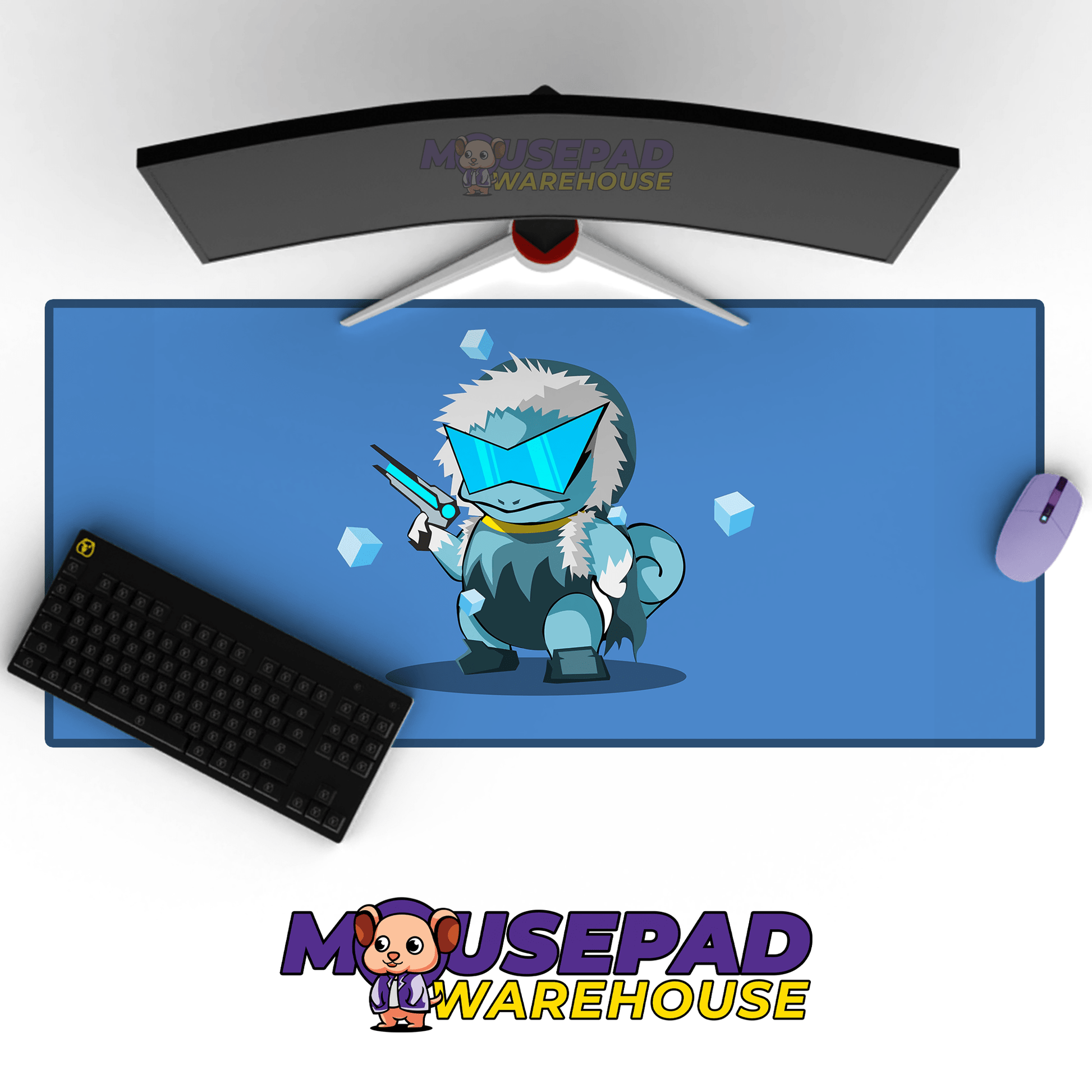 Squirtle Pokemon TV Show Mousepad 941902 - Mousepad Warehouse