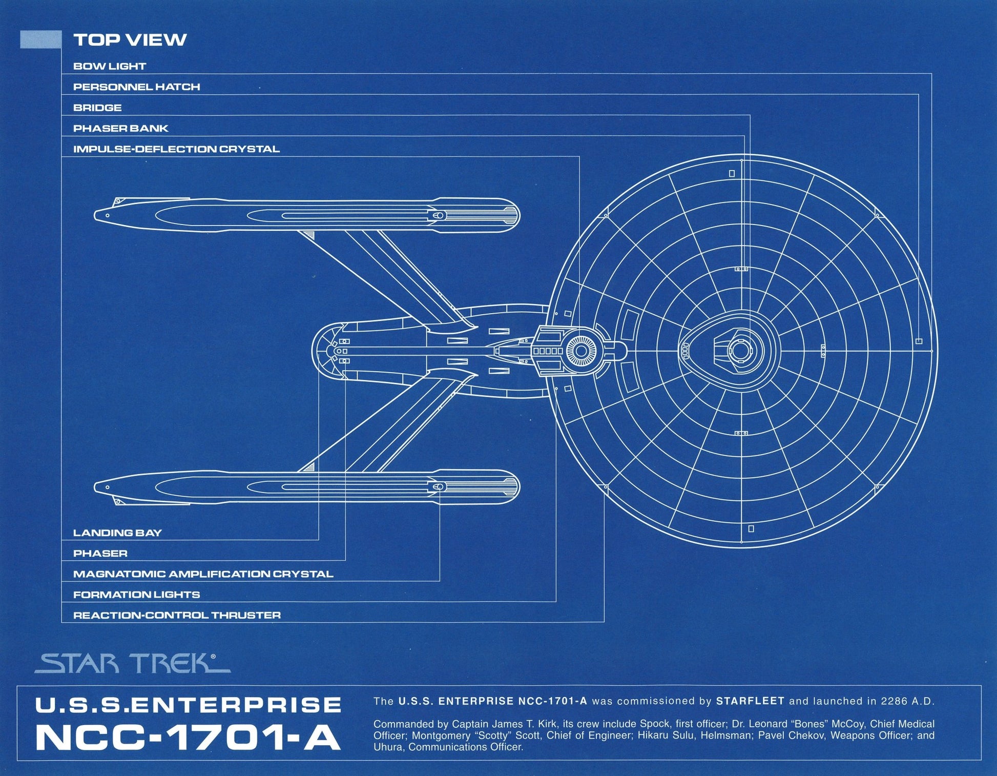 Star Trek TV Show Mousepad 554186 - Mousepad Warehouse