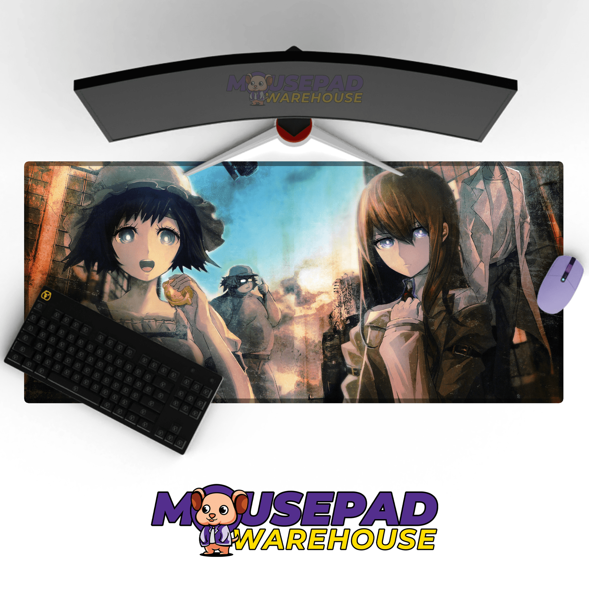 Steins Gate Anime Mousepad 345038 - Mousepad Warehouse