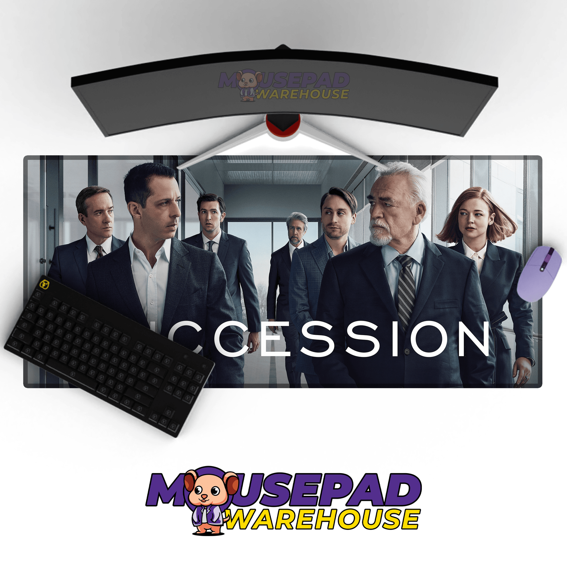 Succession TV Show Mousepad 1207929 - Mousepad Warehouse