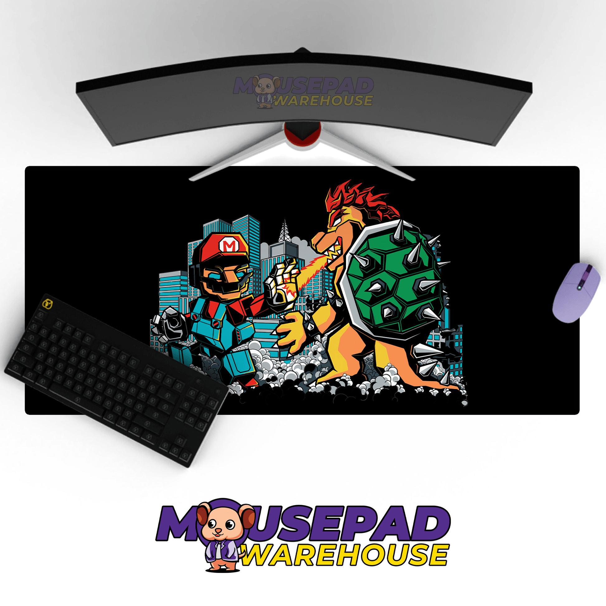 Super Mario Game Mousepad RG1 - Mousepad Warehouse