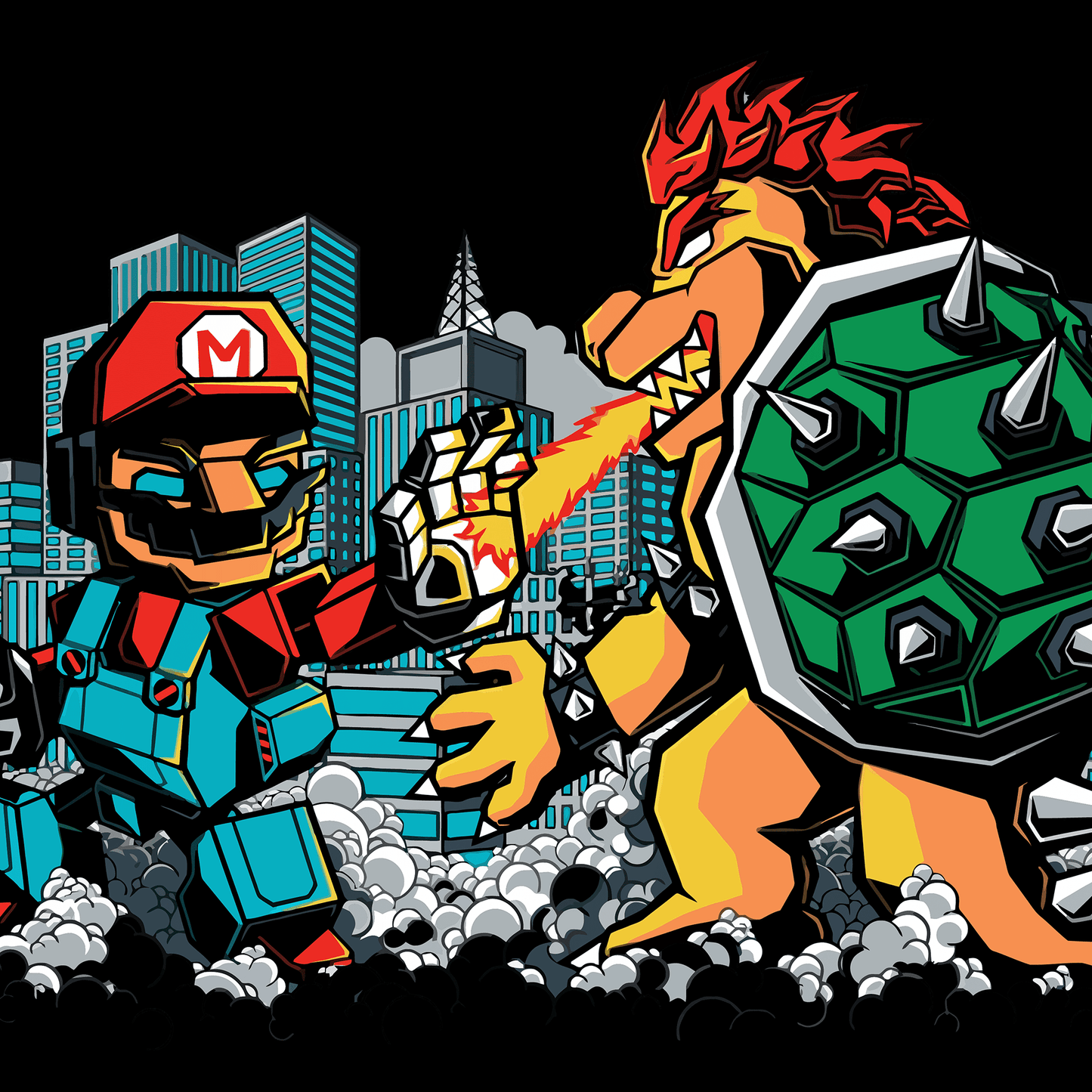 Super Mario Game Mousepad RG1 - Mousepad Warehouse