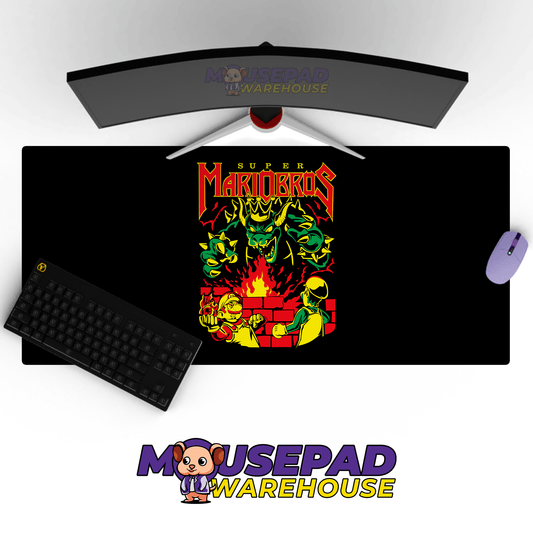 Super Mario Game Mousepad RG10 - Mousepad Warehouse