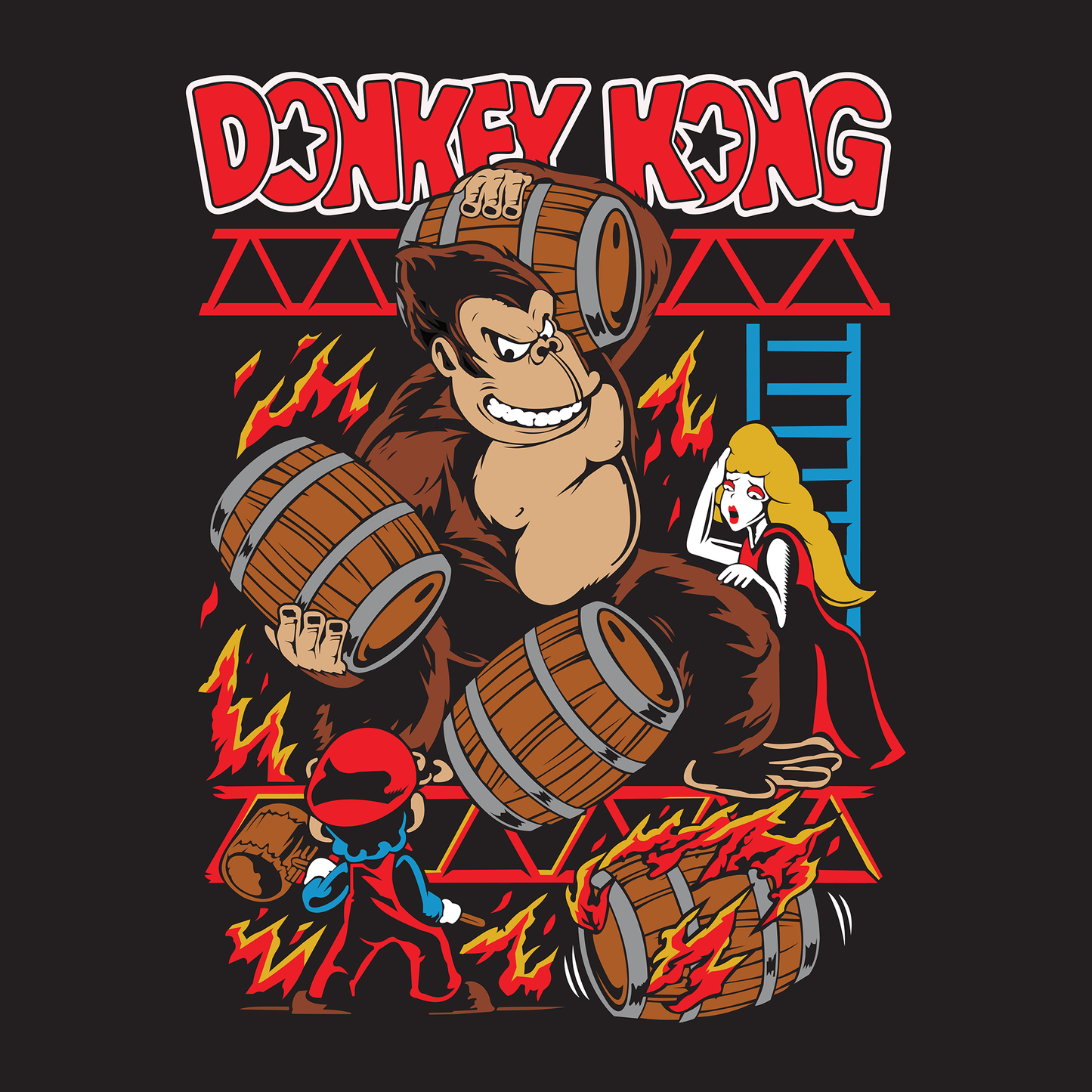 Super Mario Game Mousepad RG145 - Mousepad Warehouse