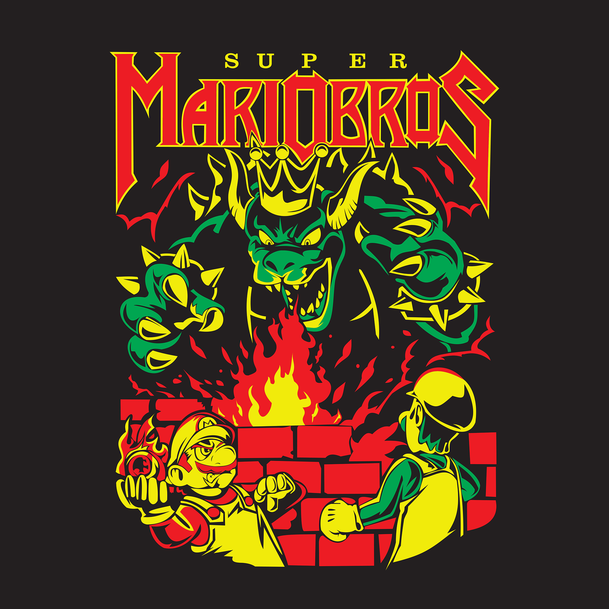 Super Mario Game Mousepad RG149 - Mousepad Warehouse