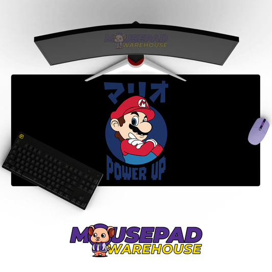 Super Mario Game Mousepad RG153 - Mousepad Warehouse