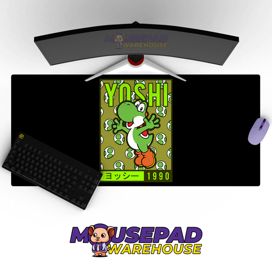 Super Mario Game Mousepad RG155 - Mousepad Warehouse