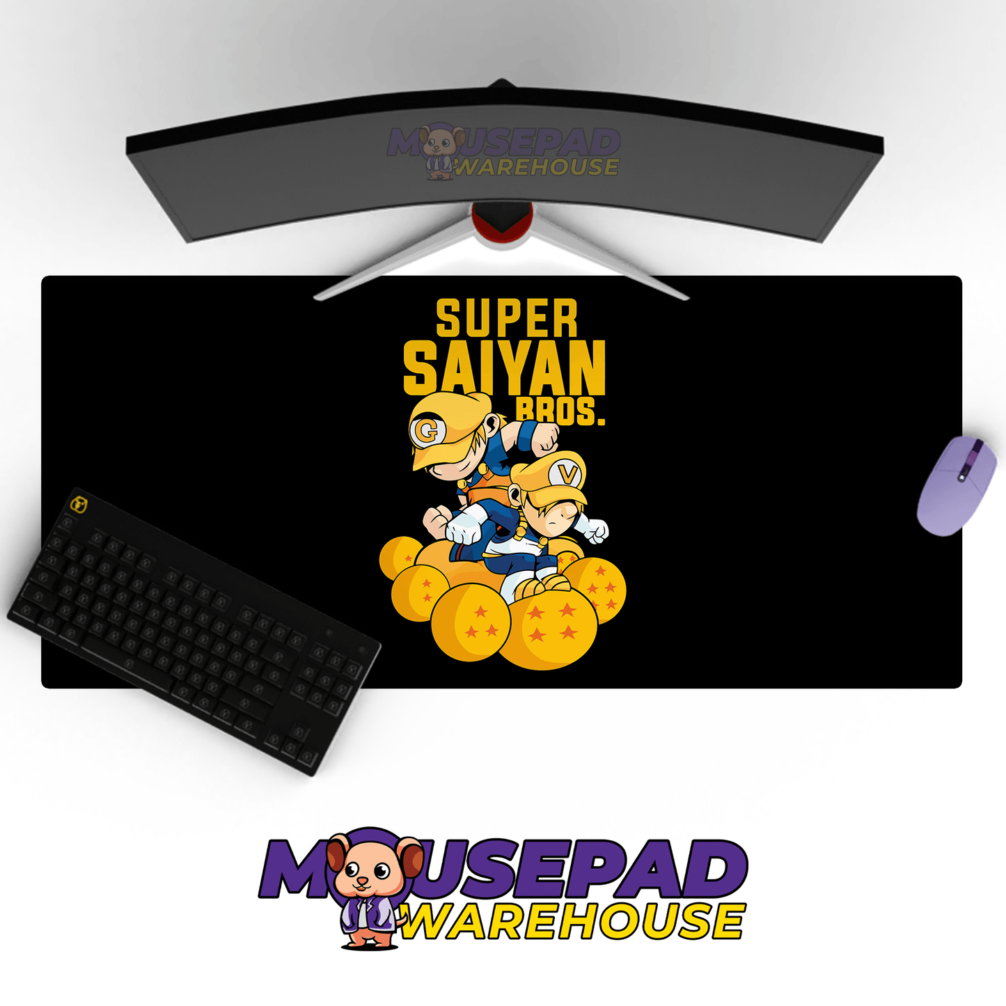 Super Mario Game Mousepad RG158 - Mousepad Warehouse