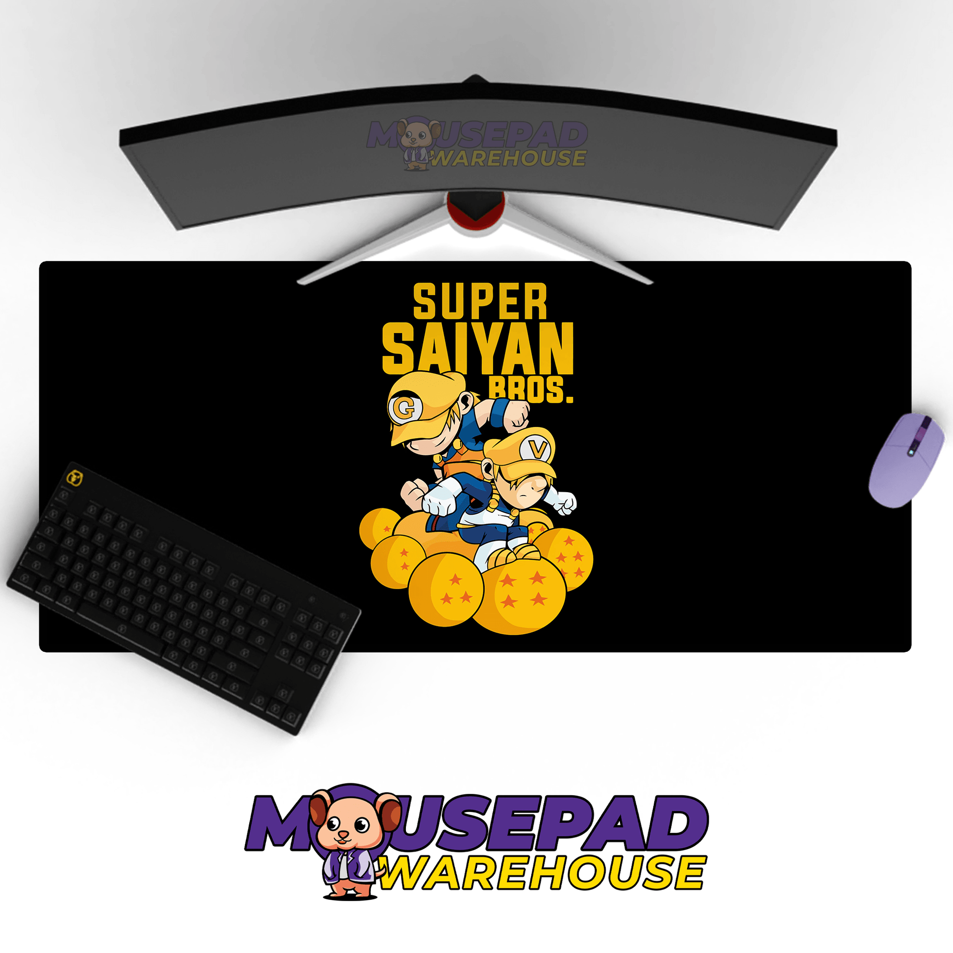 Super Mario Game Mousepad RG158 - Mousepad Warehouse