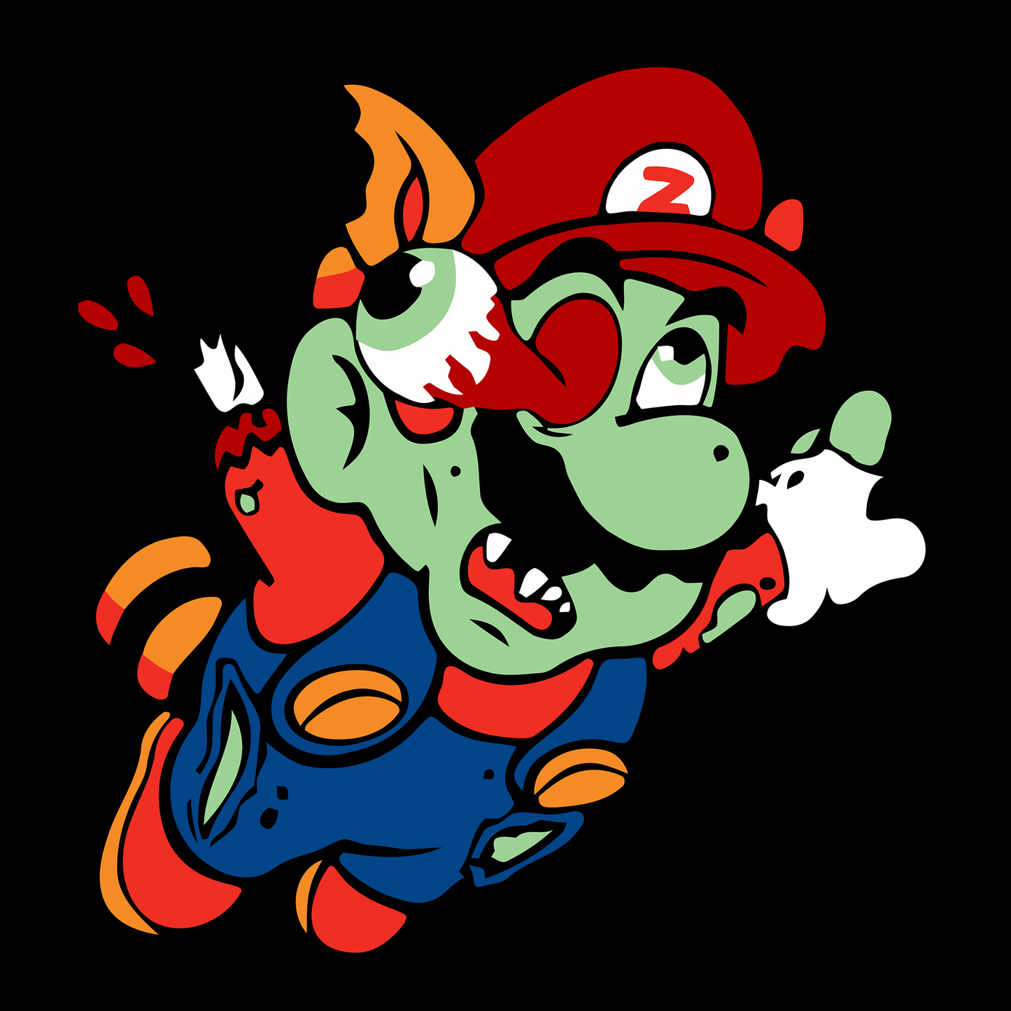 Super Mario Game Mousepad RG33 - Mousepad Warehouse