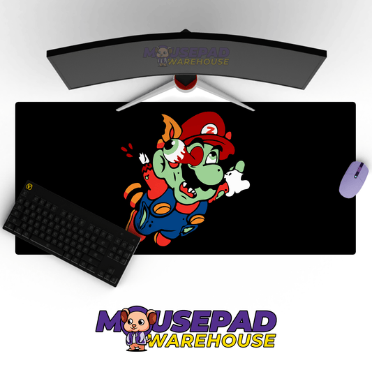 Super Mario Game Mousepad RG33 - Mousepad Warehouse