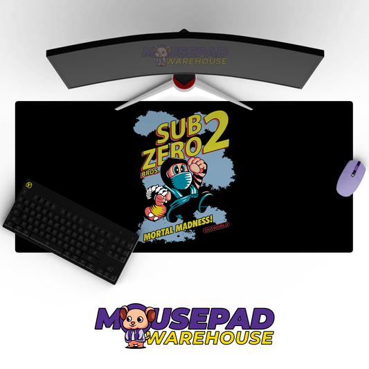 Super Mario Game Mousepad RG54 - Mousepad Warehouse