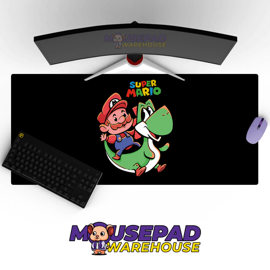 Super Mario Game Mousepad RG58 - Mousepad Warehouse